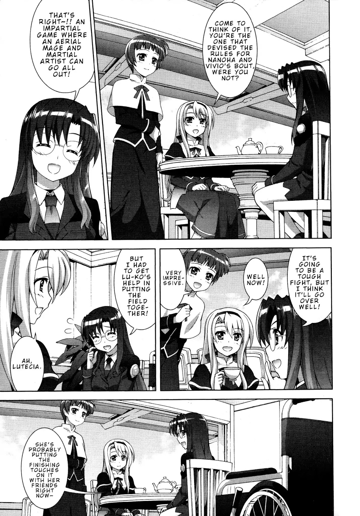 Mahou Shoujo Lyrical Nanoha Vivid Chapter 92 page 24 - Chapter 92: Path to the Future Stage