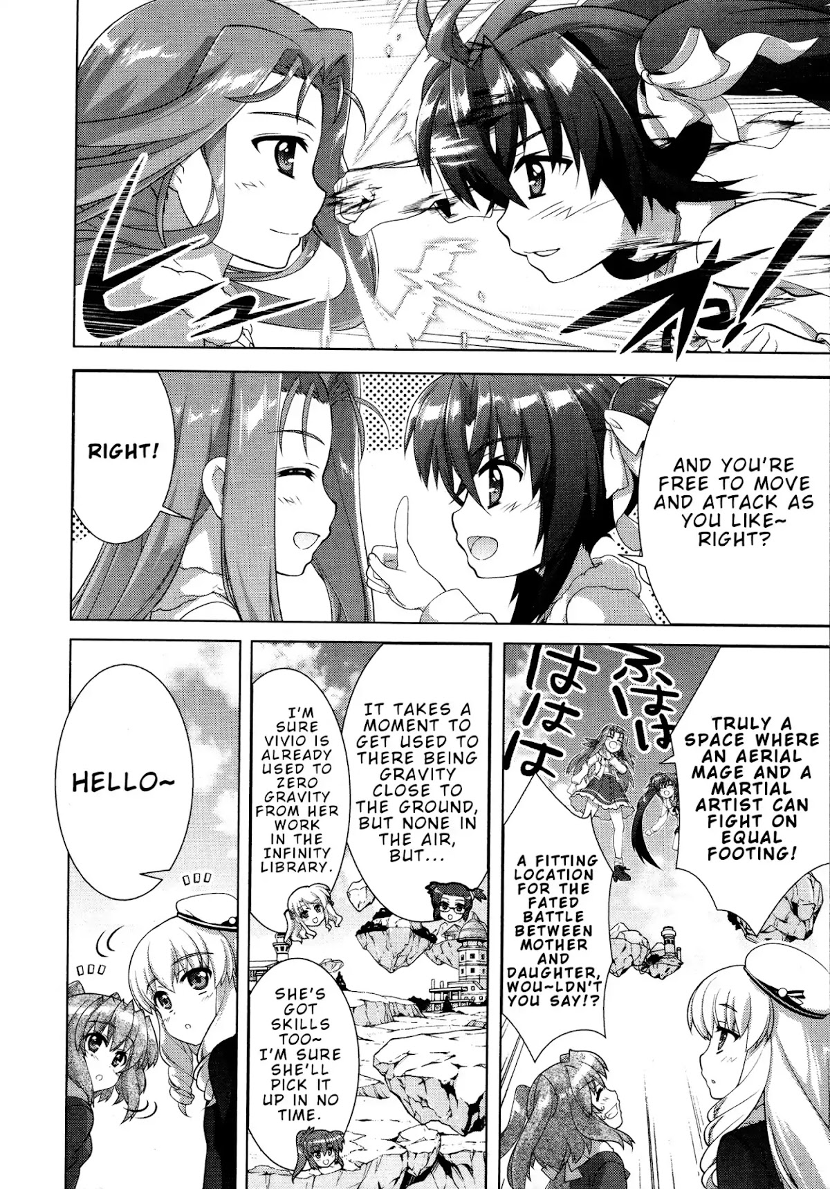 Mahou Shoujo Lyrical Nanoha Vivid Chapter 92 page 27 - Chapter 92: Path to the Future Stage