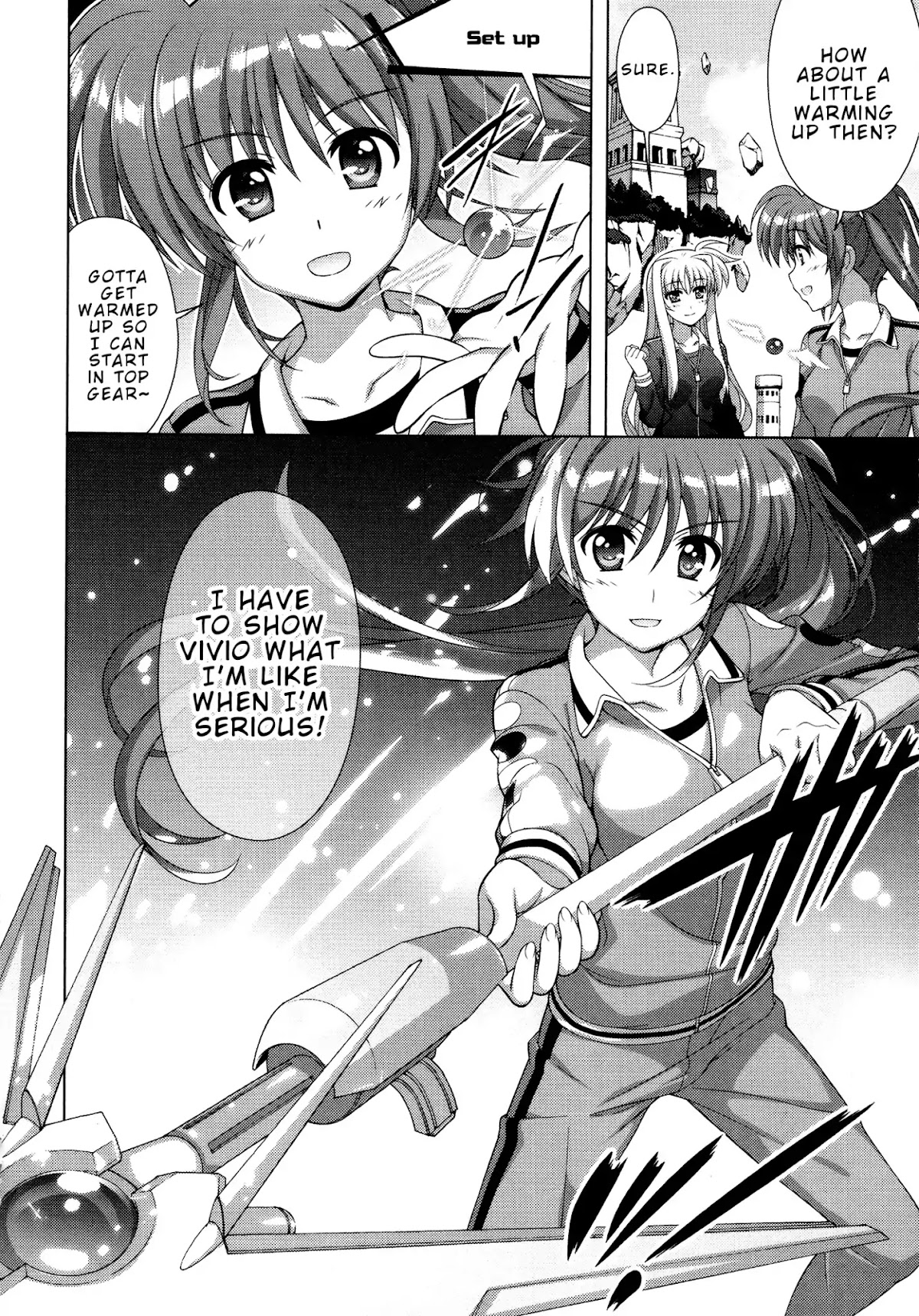 Mahou Shoujo Lyrical Nanoha Vivid Chapter 92 page 29 - Chapter 92: Path to the Future Stage