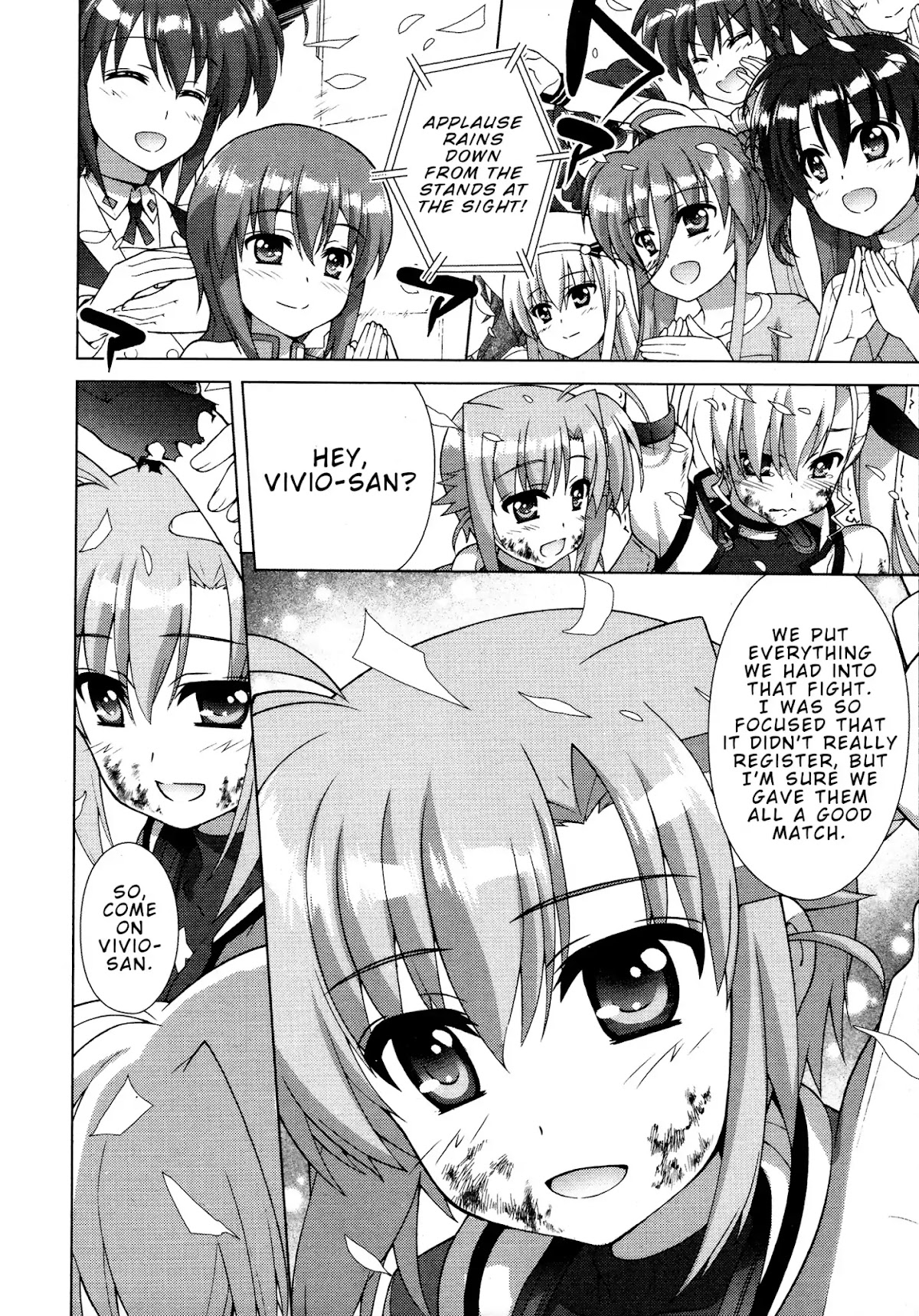 Mahou Shoujo Lyrical Nanoha Vivid Chapter 92 page 4 - Chapter 92: Path to the Future Stage