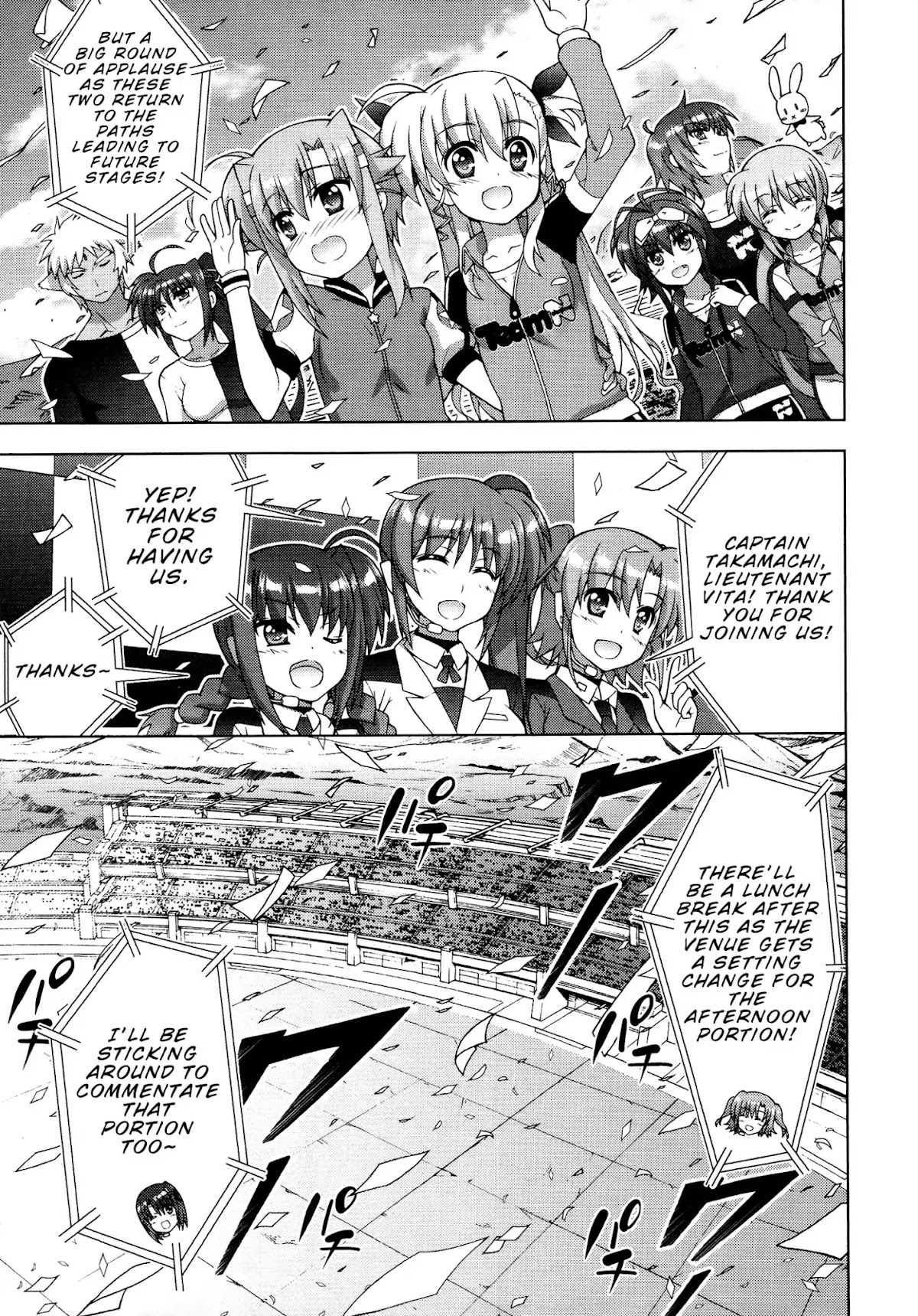 Mahou Shoujo Lyrical Nanoha Vivid Chapter 92 page 7 - Chapter 92: Path to the Future Stage