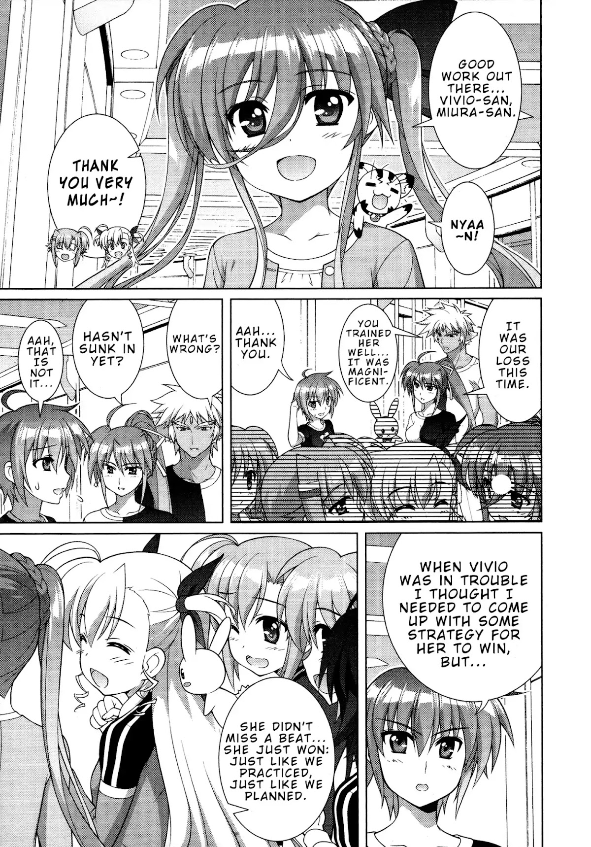 Mahou Shoujo Lyrical Nanoha Vivid Chapter 92 page 9 - Chapter 92: Path to the Future Stage