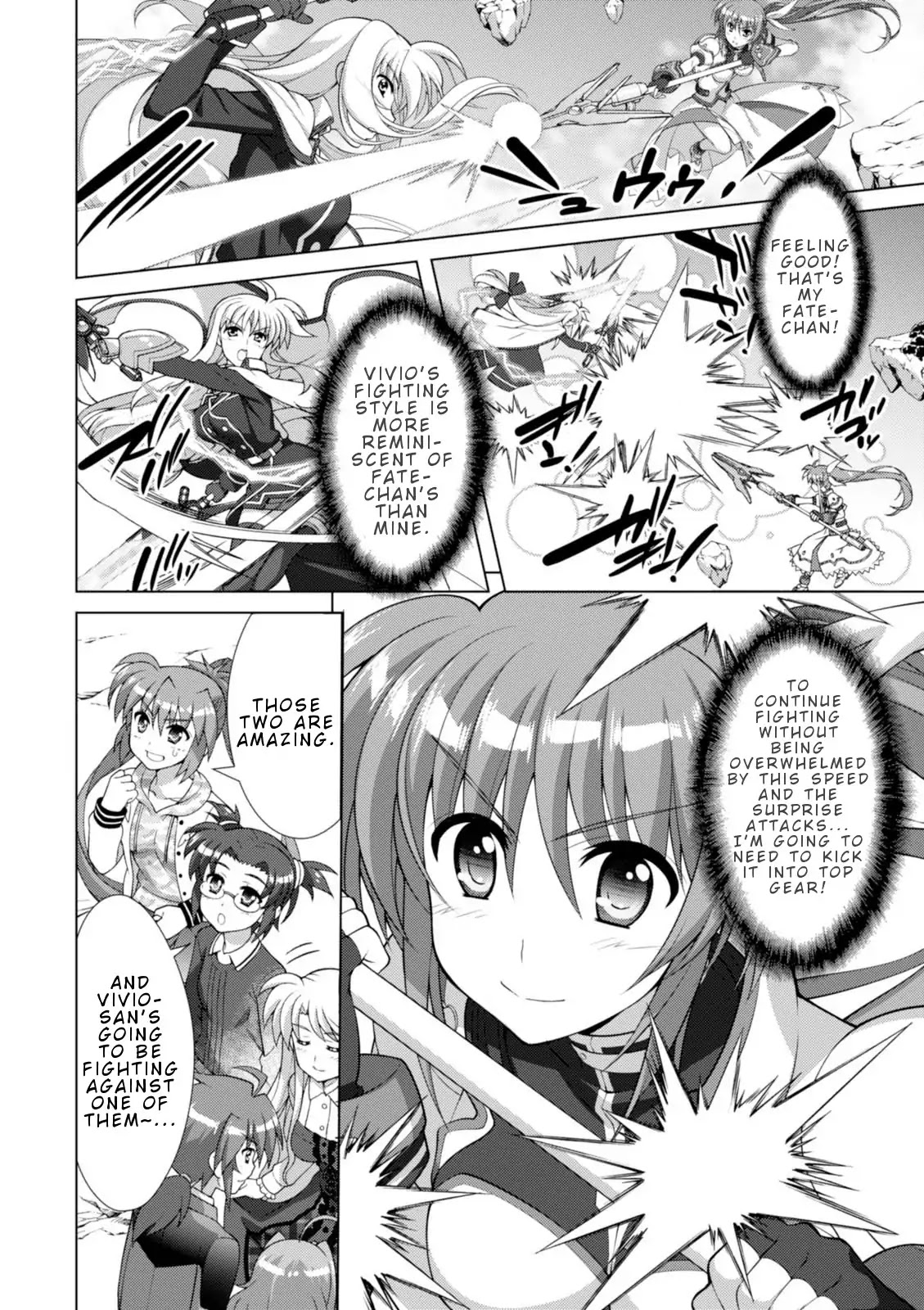 Mahou Shoujo Lyrical Nanoha Vivid Chapter 93 page 13 - Chapter 93: The Two’s Countdown