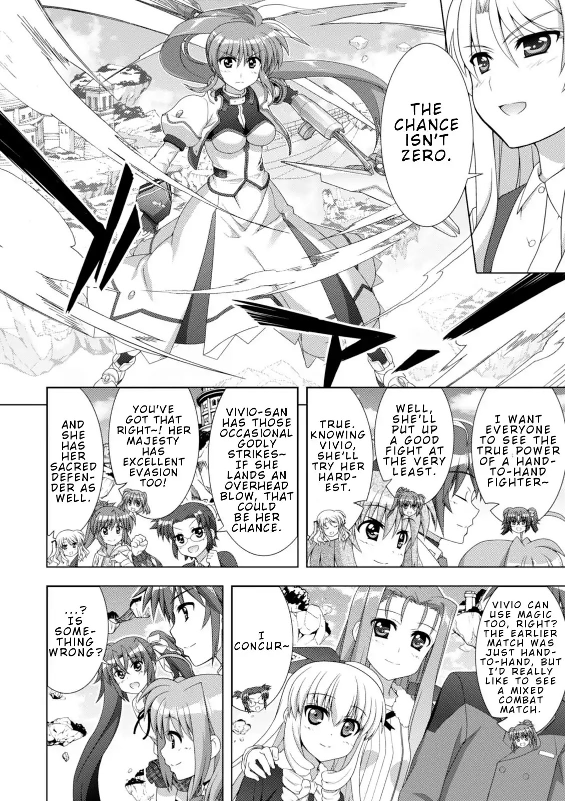 Mahou Shoujo Lyrical Nanoha Vivid Chapter 93 page 15 - Chapter 93: The Two’s Countdown