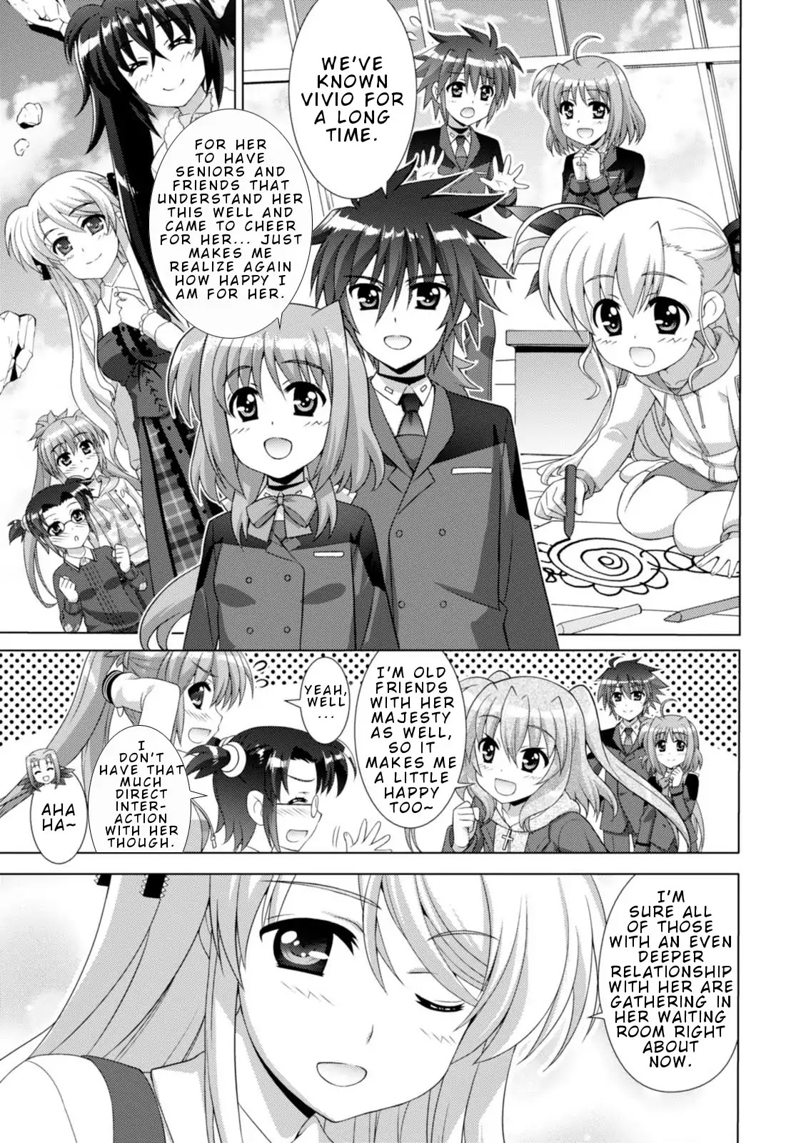 Mahou Shoujo Lyrical Nanoha Vivid Chapter 93 page 16 - Chapter 93: The Two’s Countdown