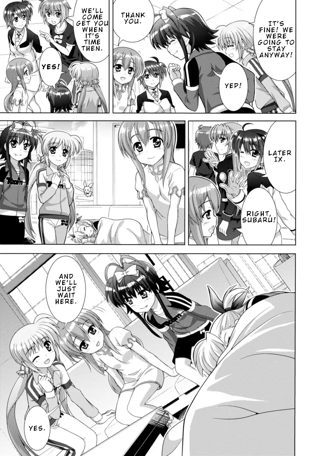 Mahou Shoujo Lyrical Nanoha Vivid Chapter 93 page 18 - Chapter 93: The Two’s Countdown
