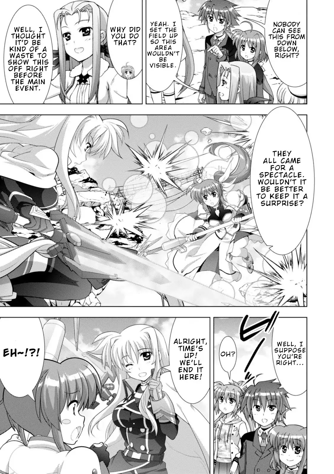 Mahou Shoujo Lyrical Nanoha Vivid Chapter 93 page 22 - Chapter 93: The Two’s Countdown
