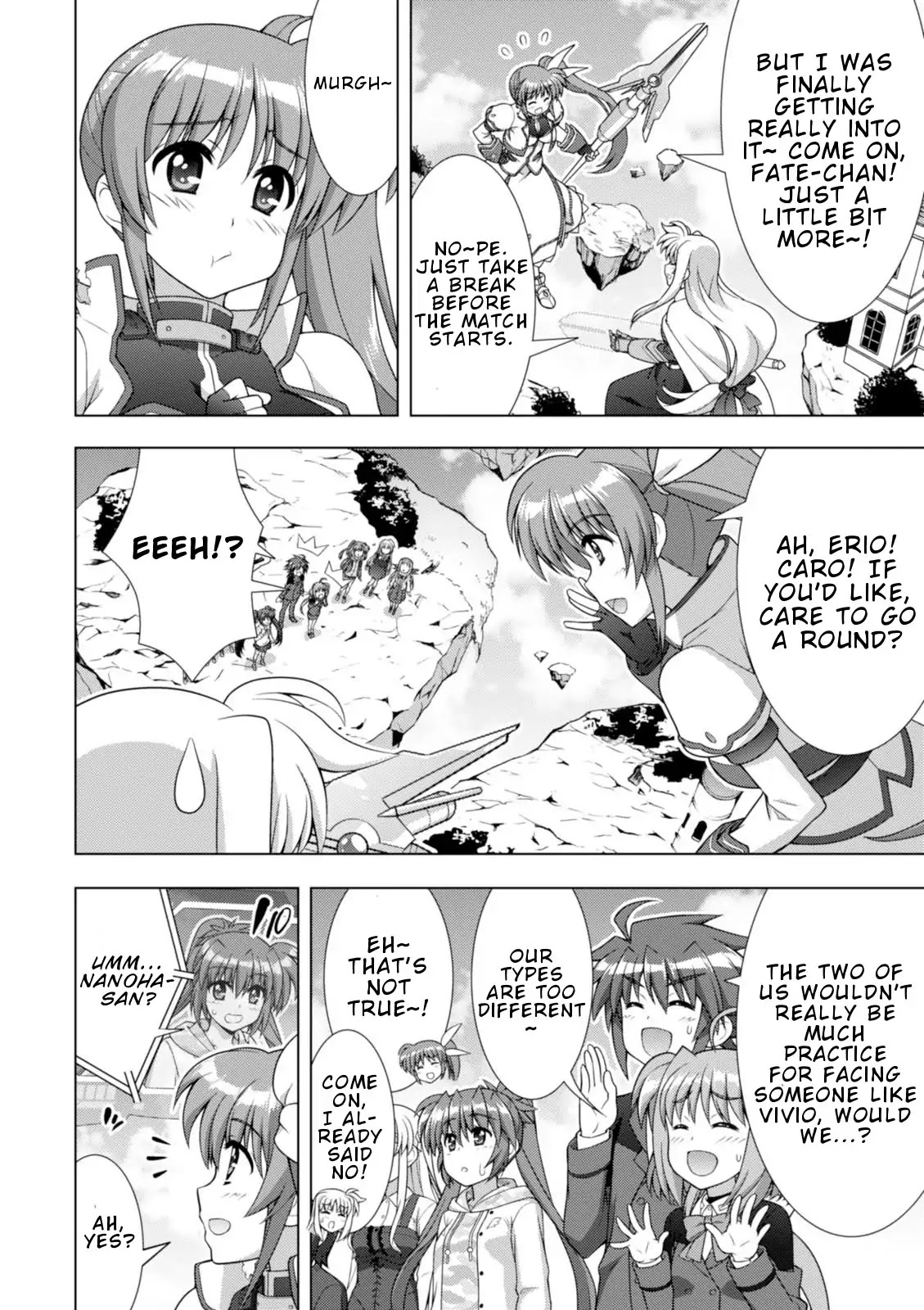 Mahou Shoujo Lyrical Nanoha Vivid Chapter 93 page 23 - Chapter 93: The Two’s Countdown