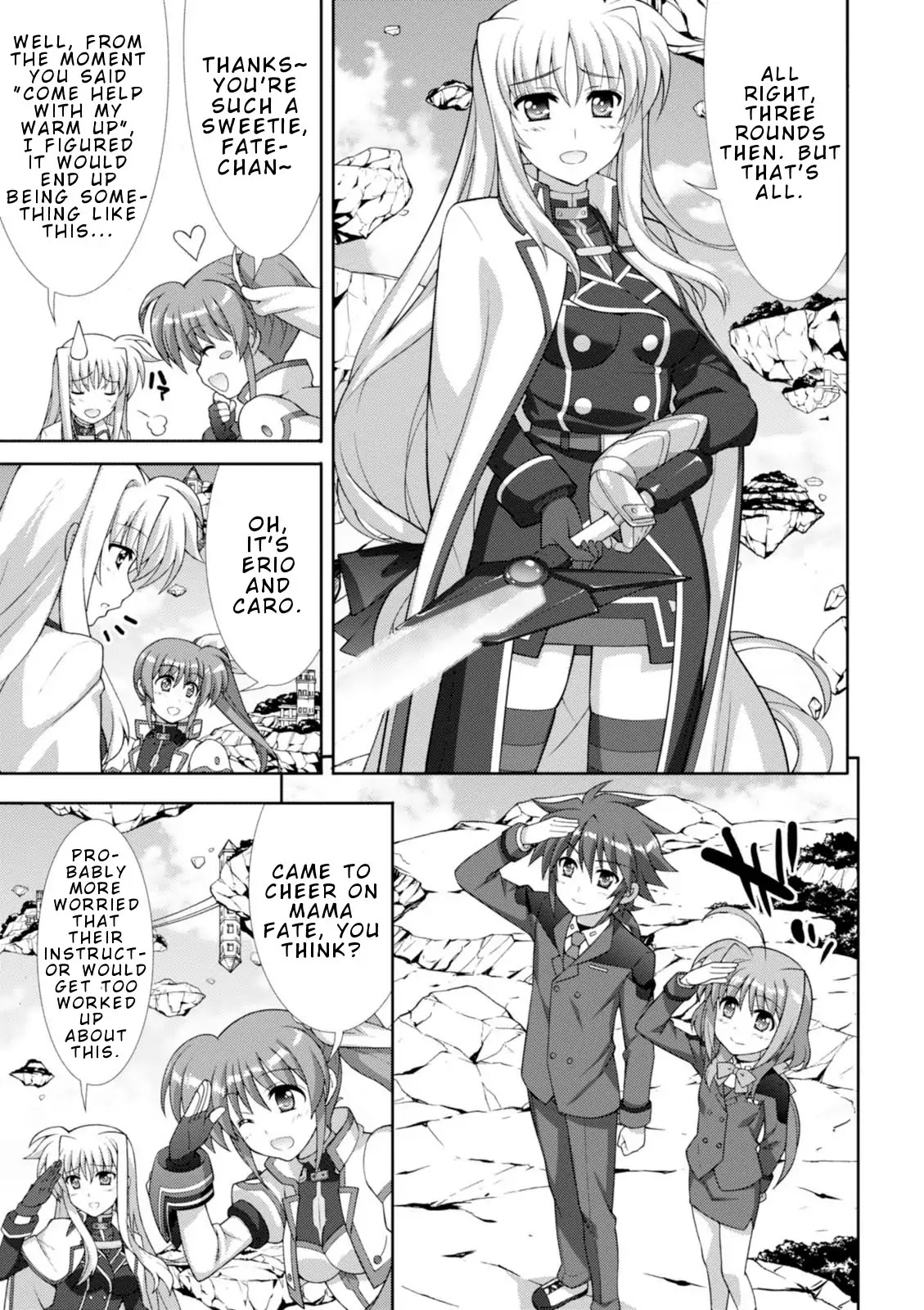 Mahou Shoujo Lyrical Nanoha Vivid Chapter 93 page 5 - Chapter 93: The Two’s Countdown