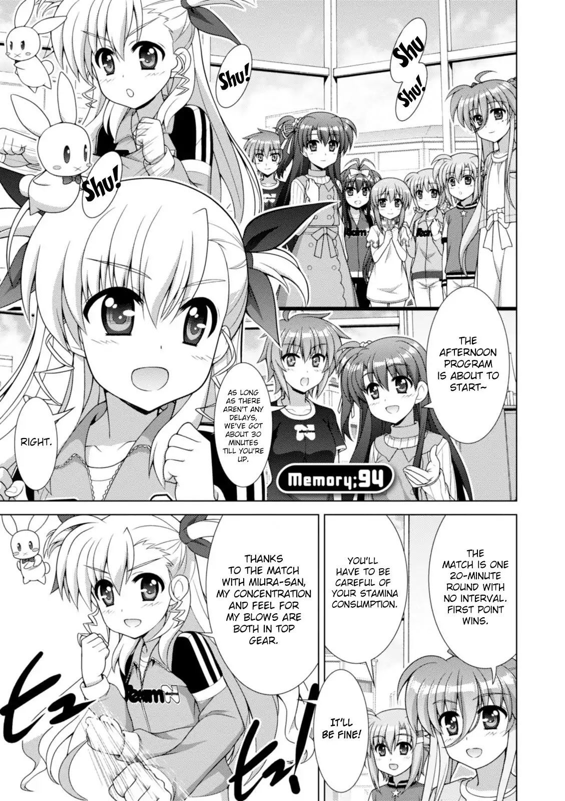 Mahou Shoujo Lyrical Nanoha Vivid Chapter 94 page 1 - Chapter 94: Potential
