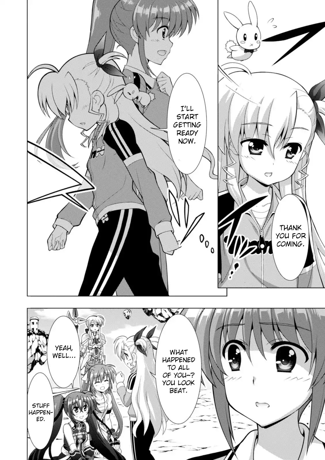 Mahou Shoujo Lyrical Nanoha Vivid Chapter 94 page 12 - Chapter 94: Potential