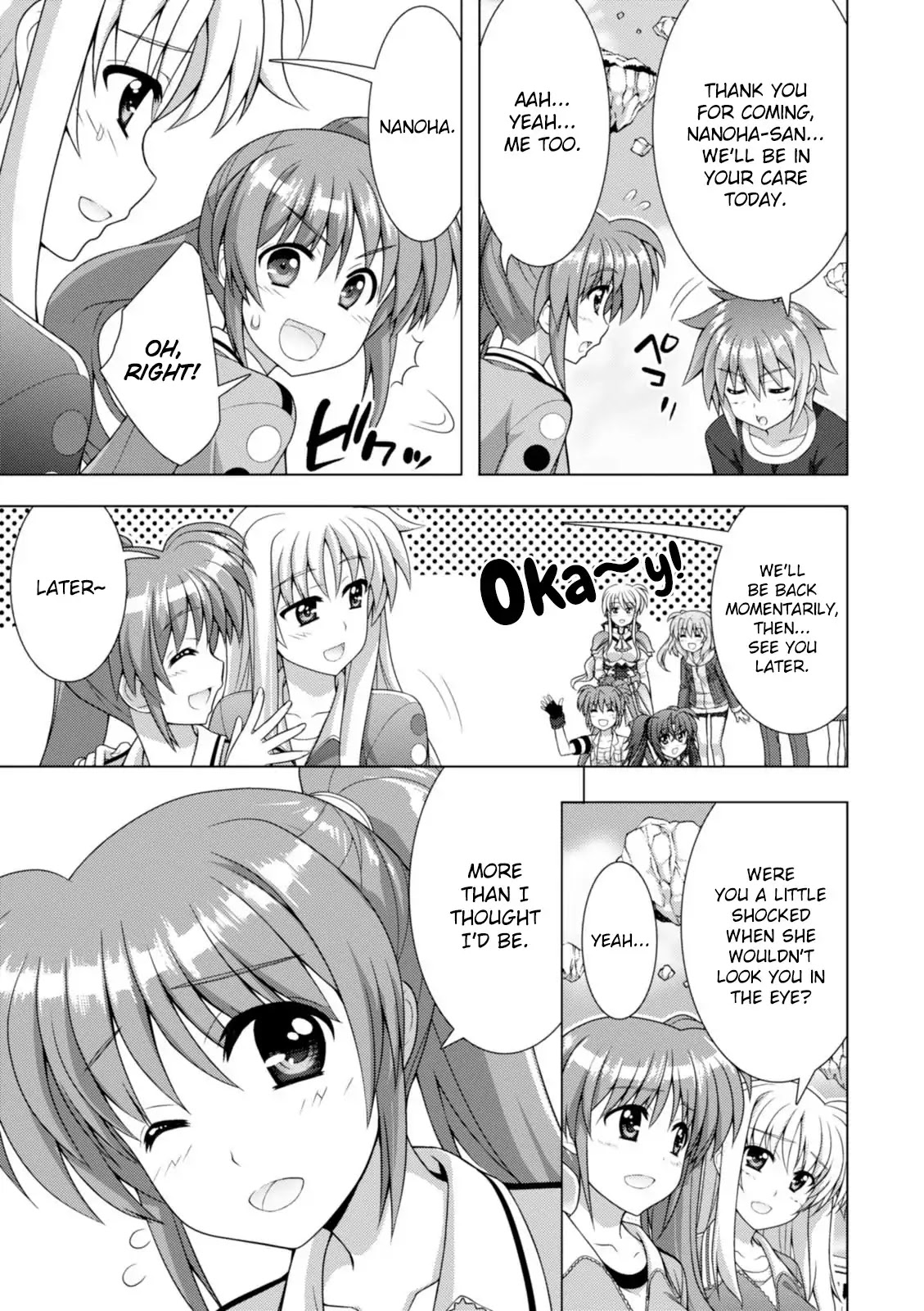 Mahou Shoujo Lyrical Nanoha Vivid Chapter 94 page 13 - Chapter 94: Potential