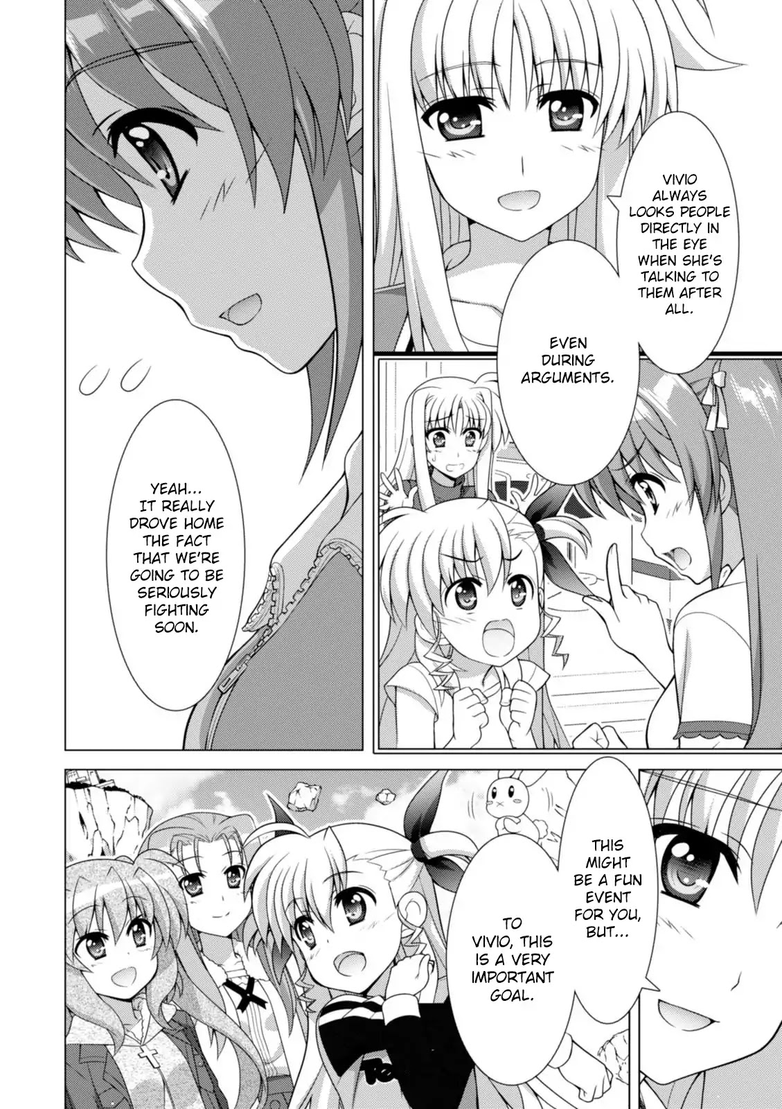 Mahou Shoujo Lyrical Nanoha Vivid Chapter 94 page 14 - Chapter 94: Potential