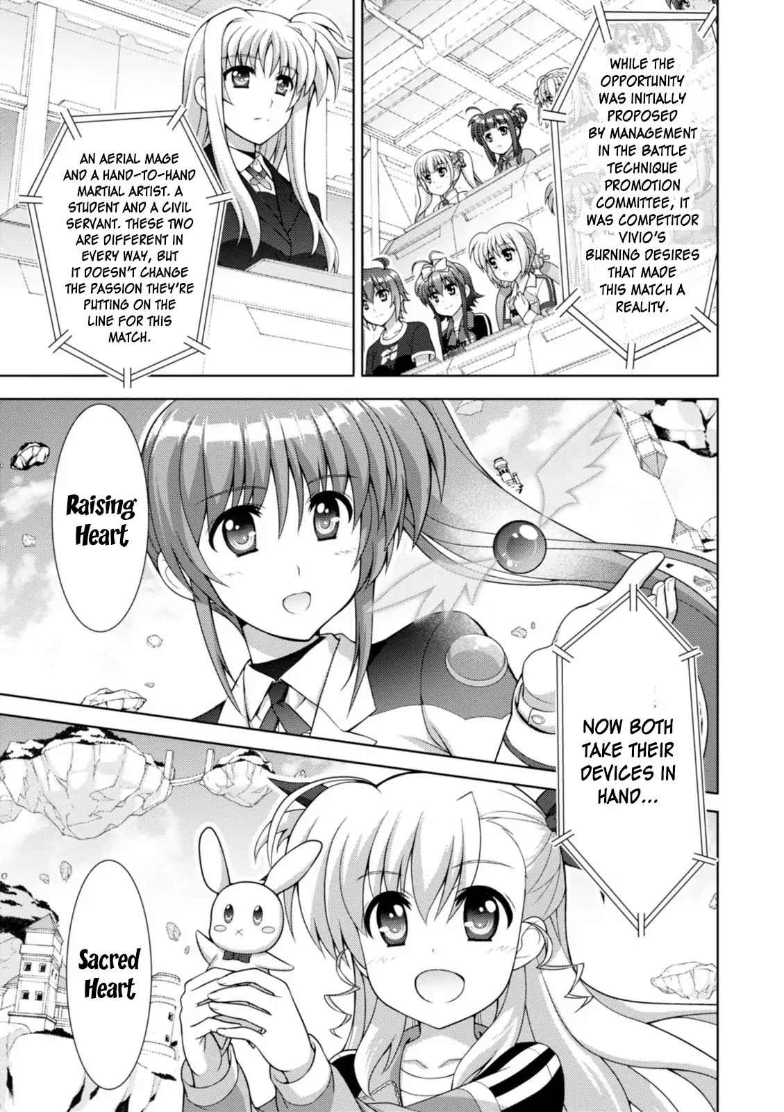Mahou Shoujo Lyrical Nanoha Vivid Chapter 94 page 17 - Chapter 94: Potential