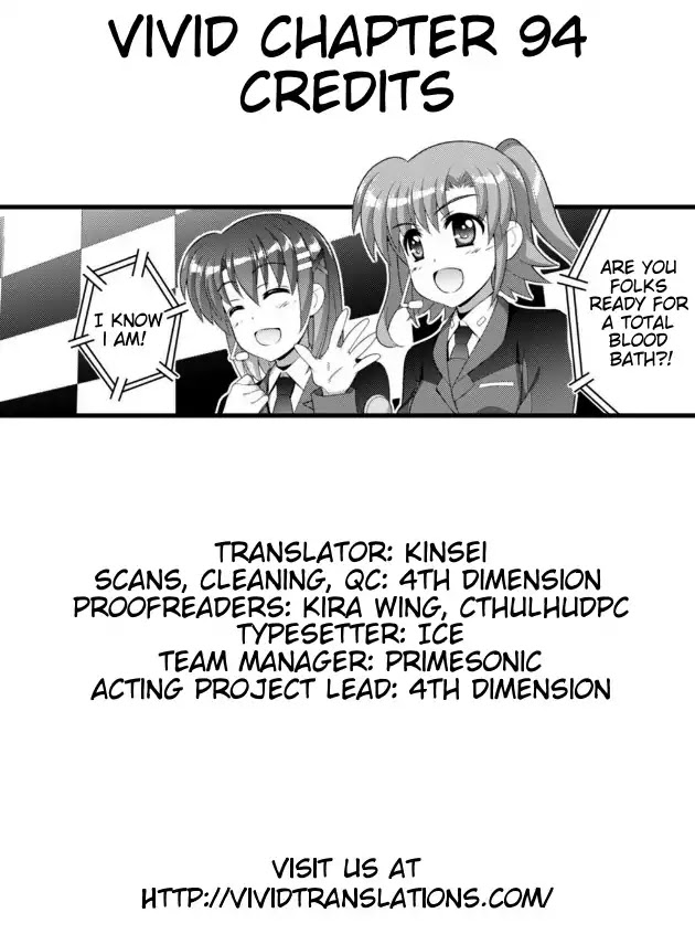 Mahou Shoujo Lyrical Nanoha Vivid Chapter 94 page 29 - Chapter 94: Potential