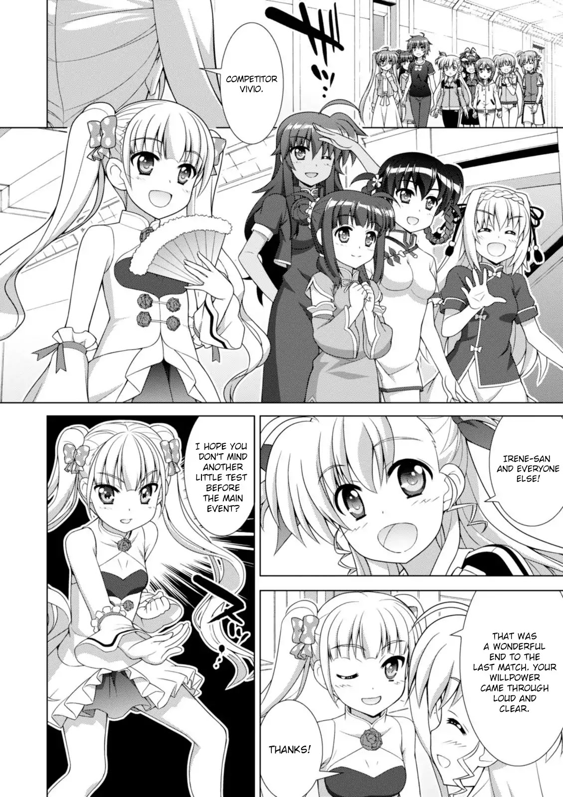 Mahou Shoujo Lyrical Nanoha Vivid Chapter 94 page 4 - Chapter 94: Potential