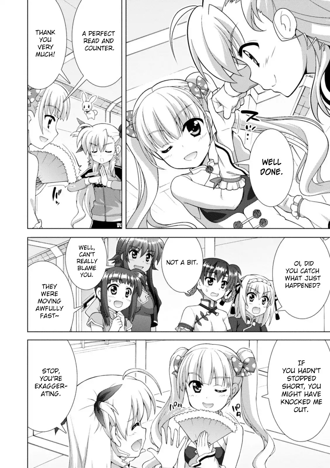 Mahou Shoujo Lyrical Nanoha Vivid Chapter 94 page 8 - Chapter 94: Potential