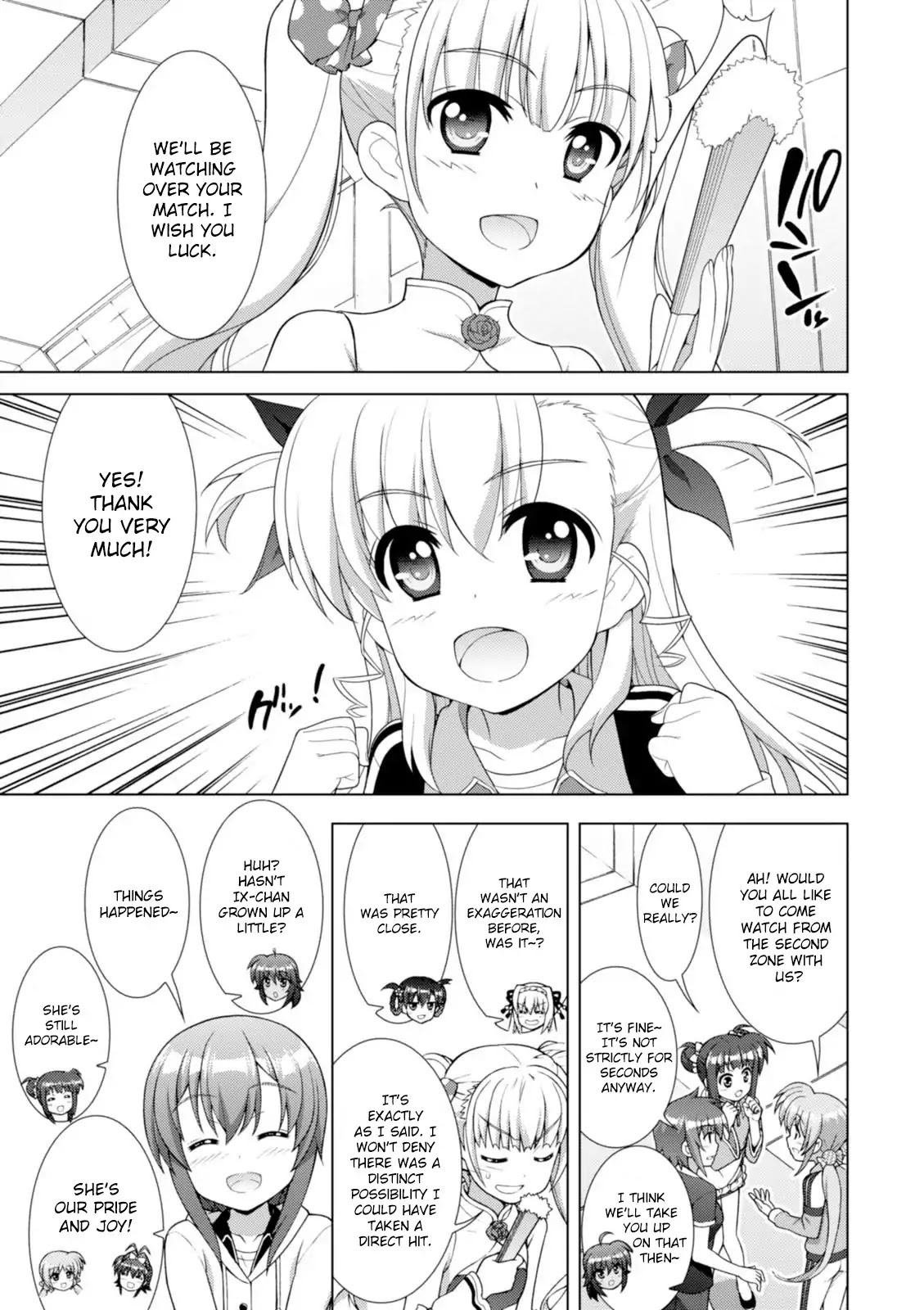 Mahou Shoujo Lyrical Nanoha Vivid Chapter 94 page 9 - Chapter 94: Potential