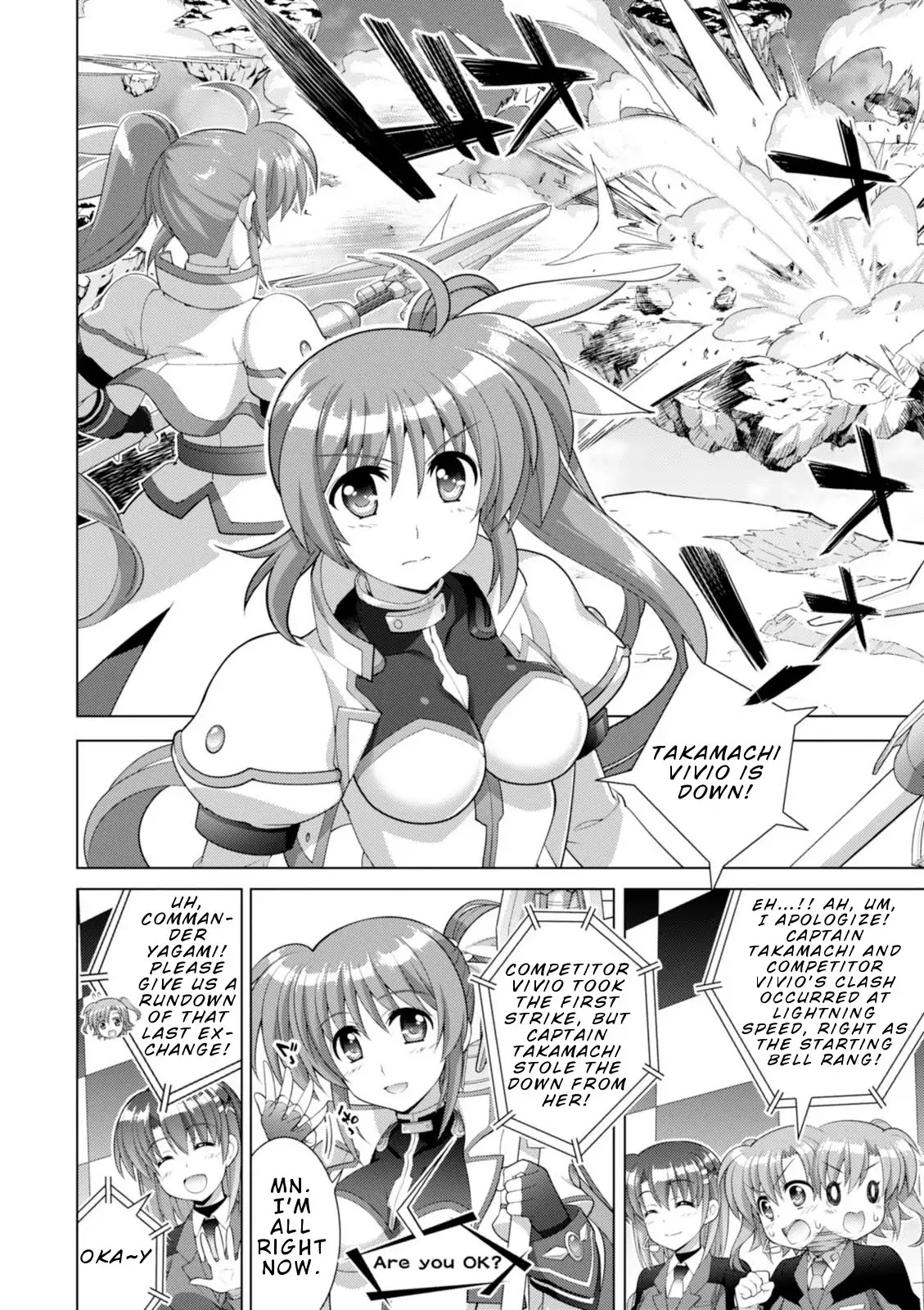Mahou Shoujo Lyrical Nanoha Vivid Chapter 95 page 11 - Chapter 95: Expectations and the Ideal