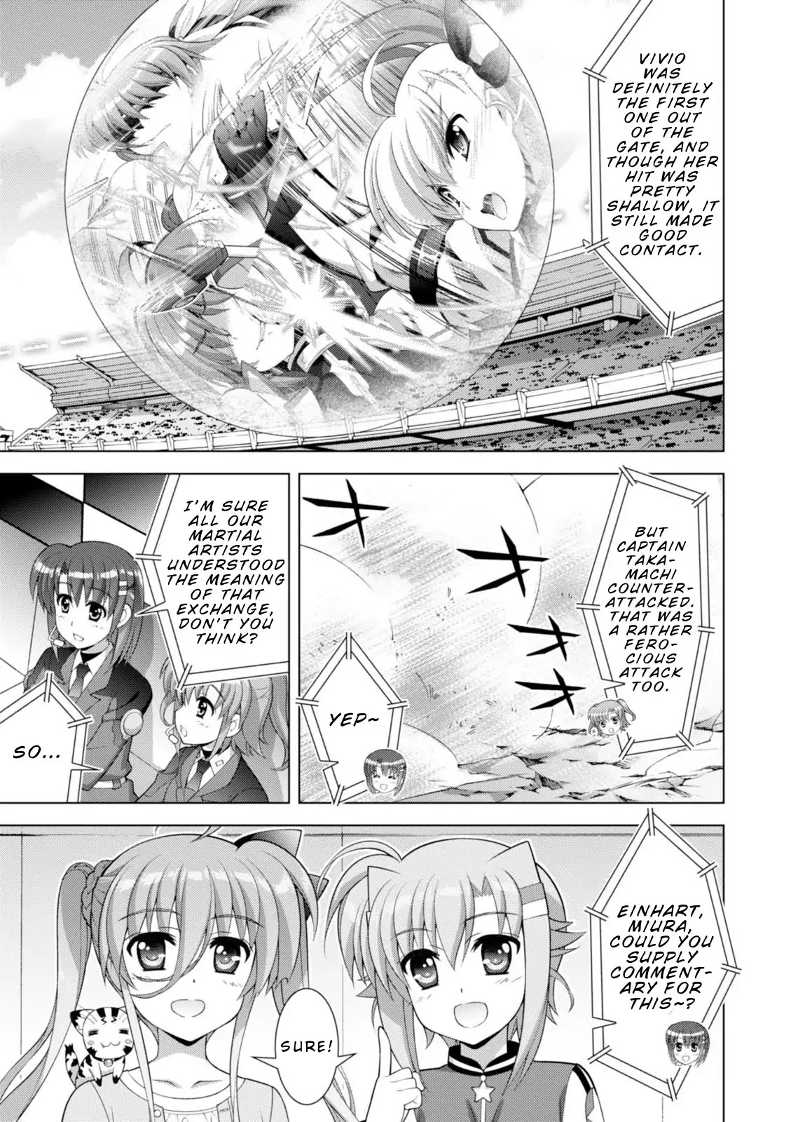 Mahou Shoujo Lyrical Nanoha Vivid Chapter 95 page 12 - Chapter 95: Expectations and the Ideal