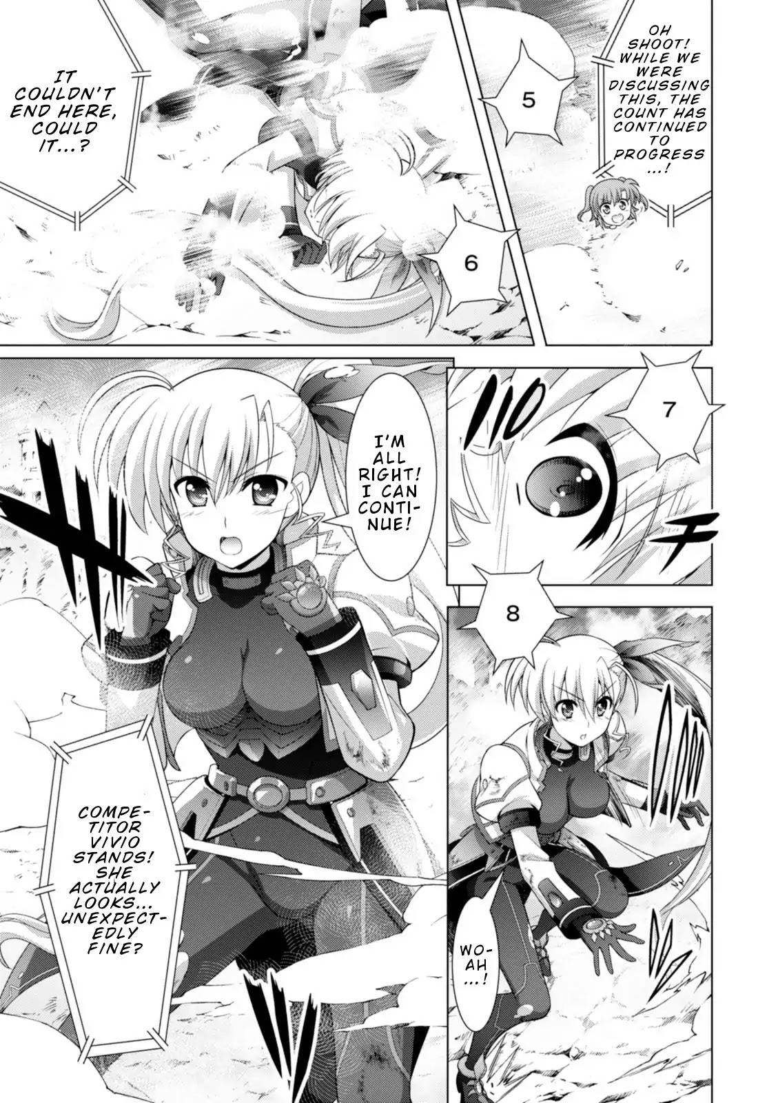 Mahou Shoujo Lyrical Nanoha Vivid Chapter 95 page 14 - Chapter 95: Expectations and the Ideal