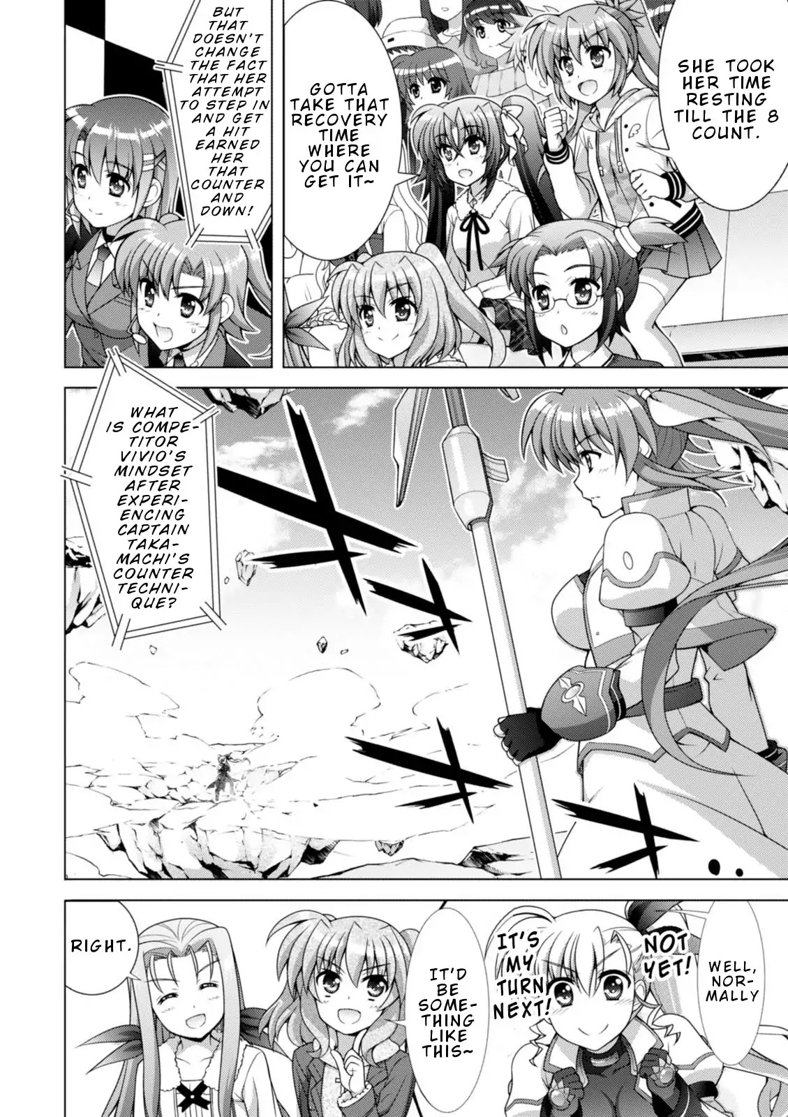 Mahou Shoujo Lyrical Nanoha Vivid Chapter 95 page 15 - Chapter 95: Expectations and the Ideal