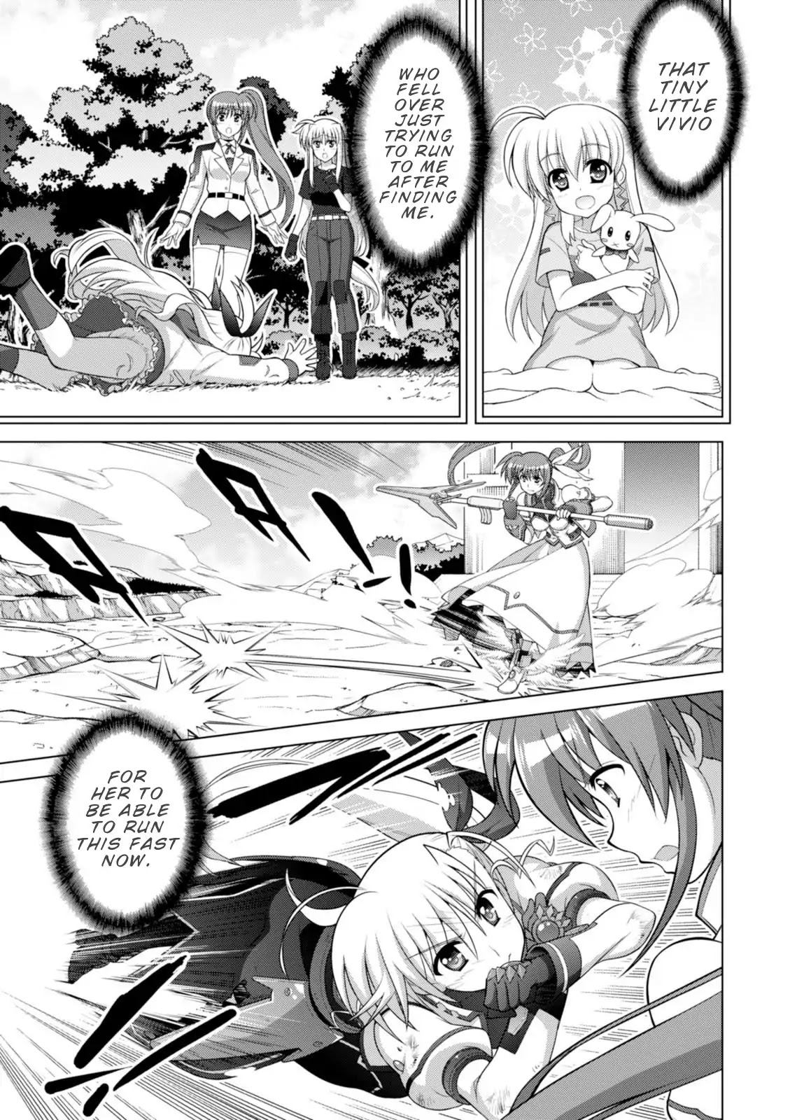 Mahou Shoujo Lyrical Nanoha Vivid Chapter 96 page 14 - Chapter 96: Tying Down