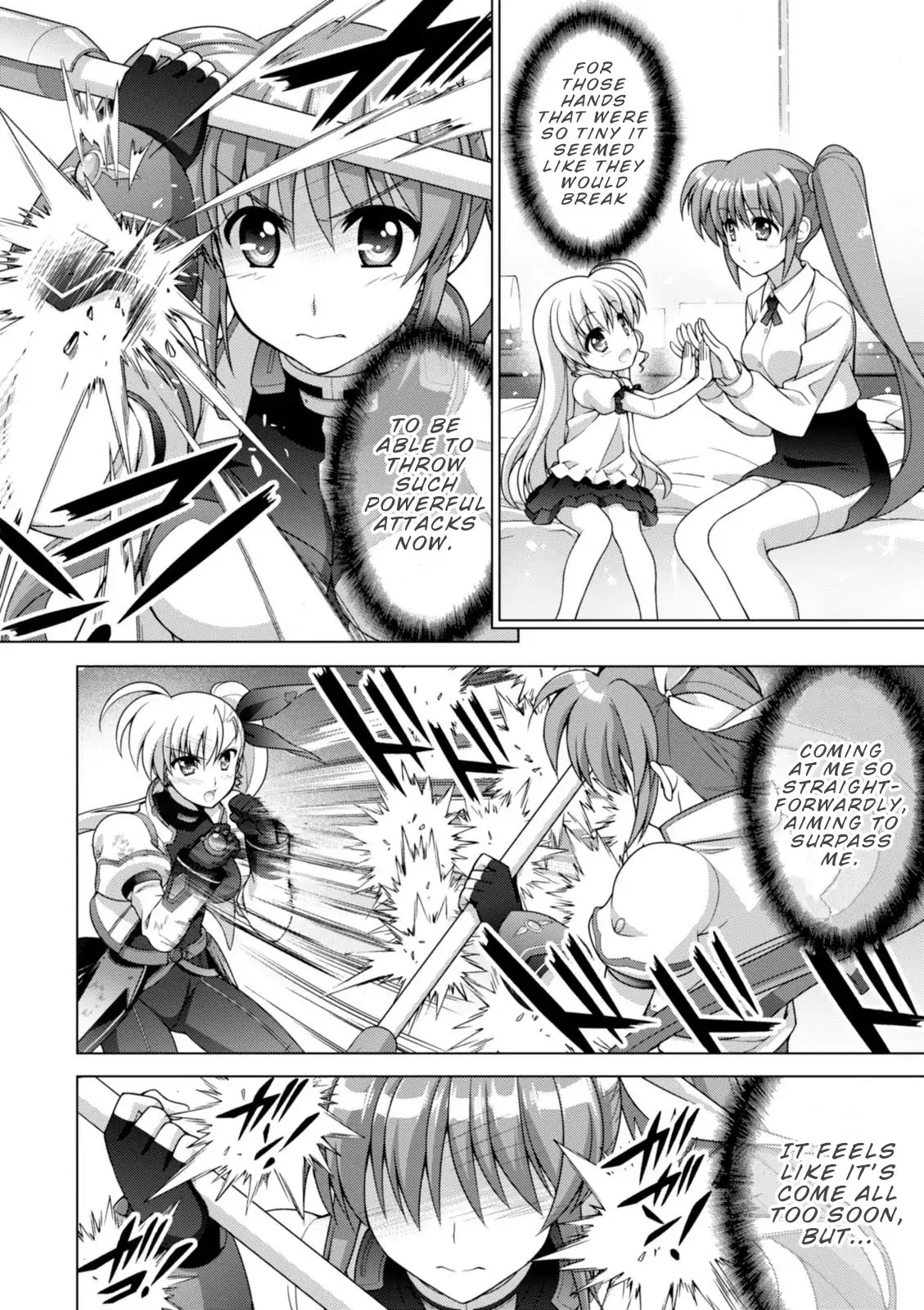 Mahou Shoujo Lyrical Nanoha Vivid Chapter 96 page 15 - Chapter 96: Tying Down