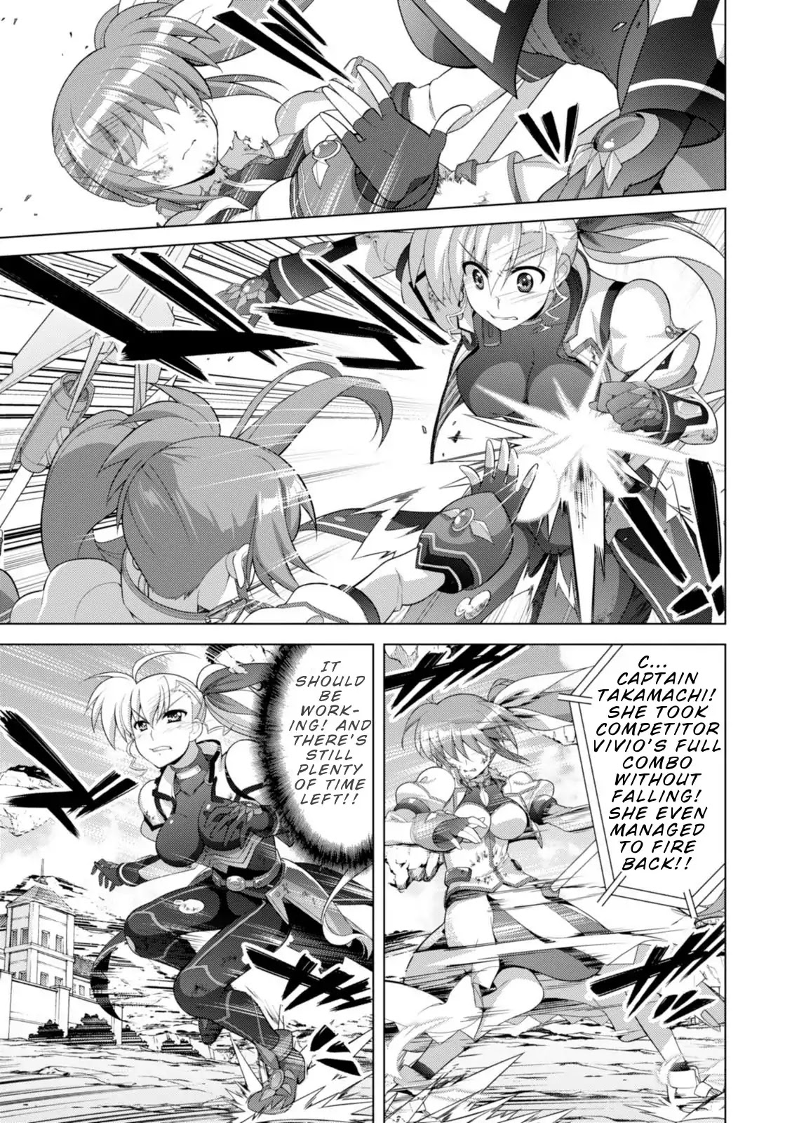 Mahou Shoujo Lyrical Nanoha Vivid Chapter 96 page 18 - Chapter 96: Tying Down