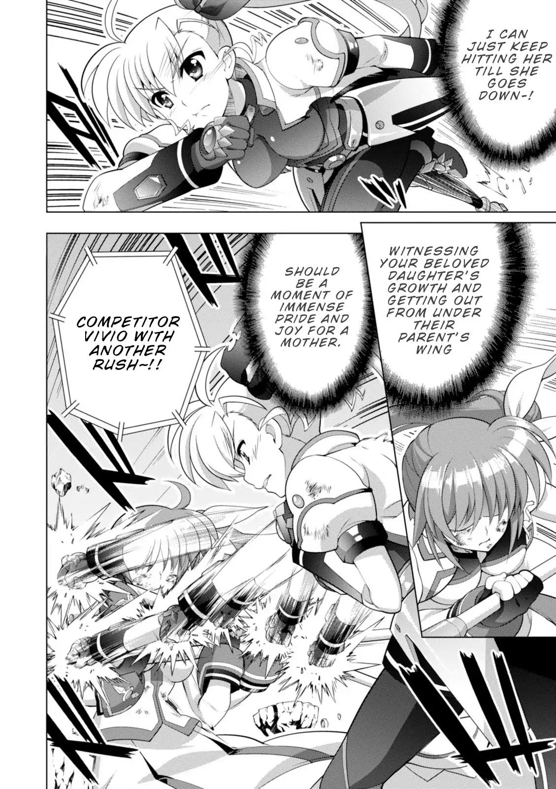 Mahou Shoujo Lyrical Nanoha Vivid Chapter 96 page 19 - Chapter 96: Tying Down