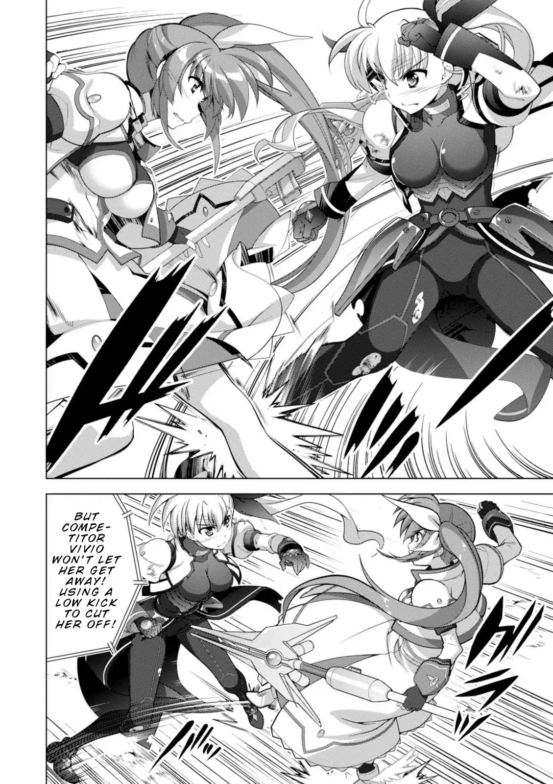 Mahou Shoujo Lyrical Nanoha Vivid Chapter 96 page 2 - Chapter 96: Tying Down