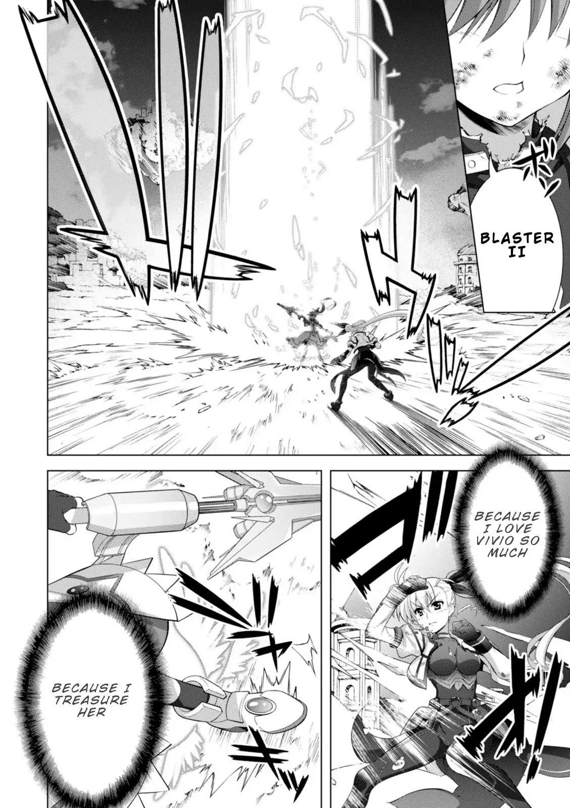 Mahou Shoujo Lyrical Nanoha Vivid Chapter 96 page 21 - Chapter 96: Tying Down