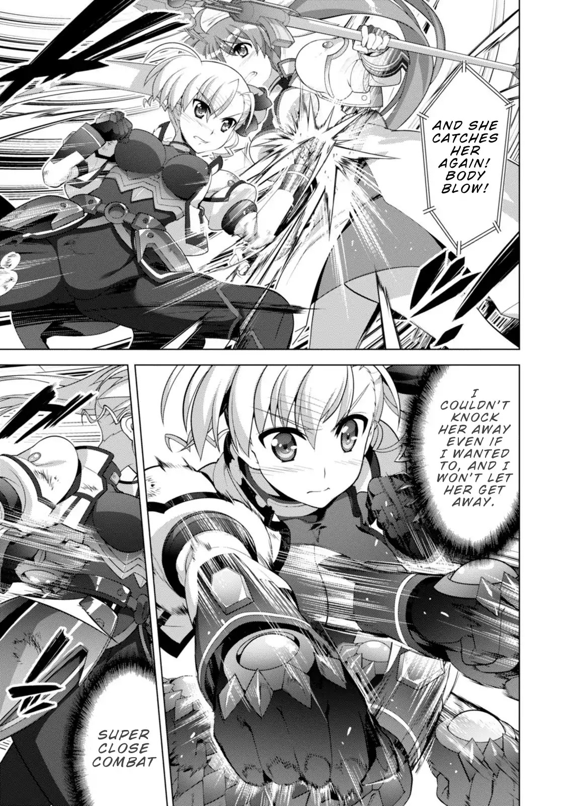 Mahou Shoujo Lyrical Nanoha Vivid Chapter 96 page 3 - Chapter 96: Tying Down
