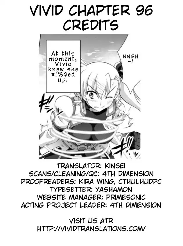 Mahou Shoujo Lyrical Nanoha Vivid Chapter 96 page 32 - Chapter 96: Tying Down