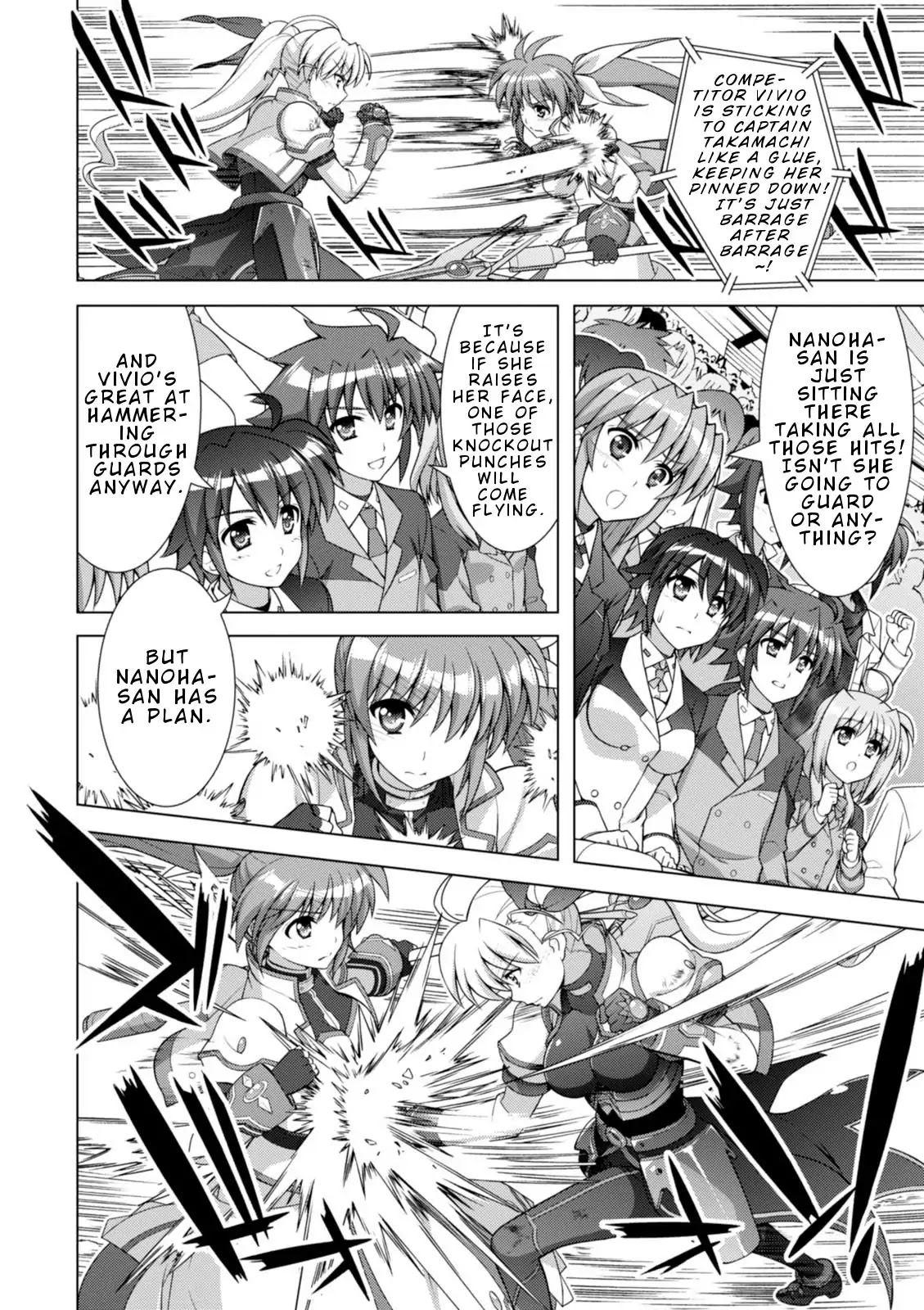 Mahou Shoujo Lyrical Nanoha Vivid Chapter 96 page 6 - Chapter 96: Tying Down