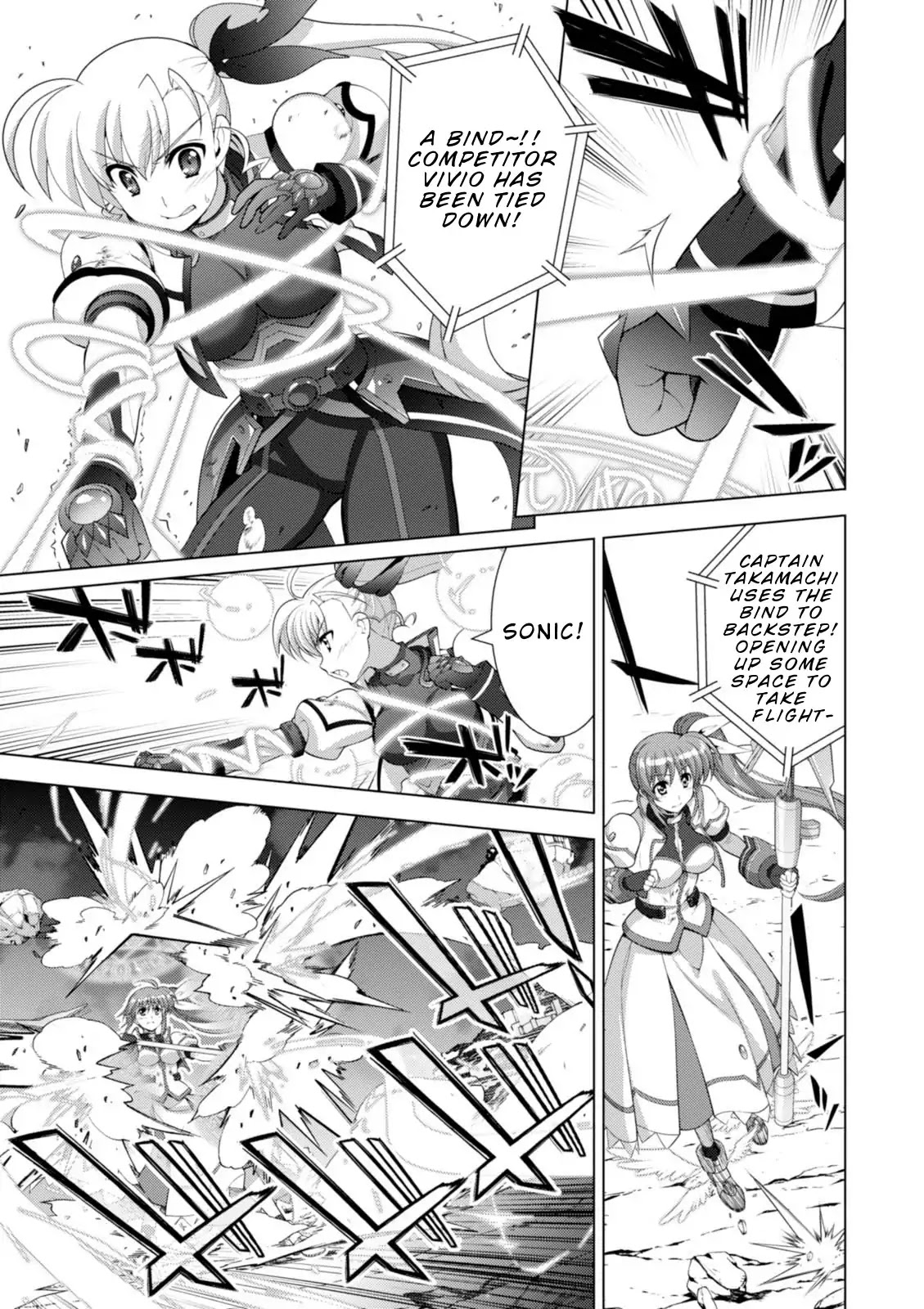 Mahou Shoujo Lyrical Nanoha Vivid Chapter 96 page 7 - Chapter 96: Tying Down