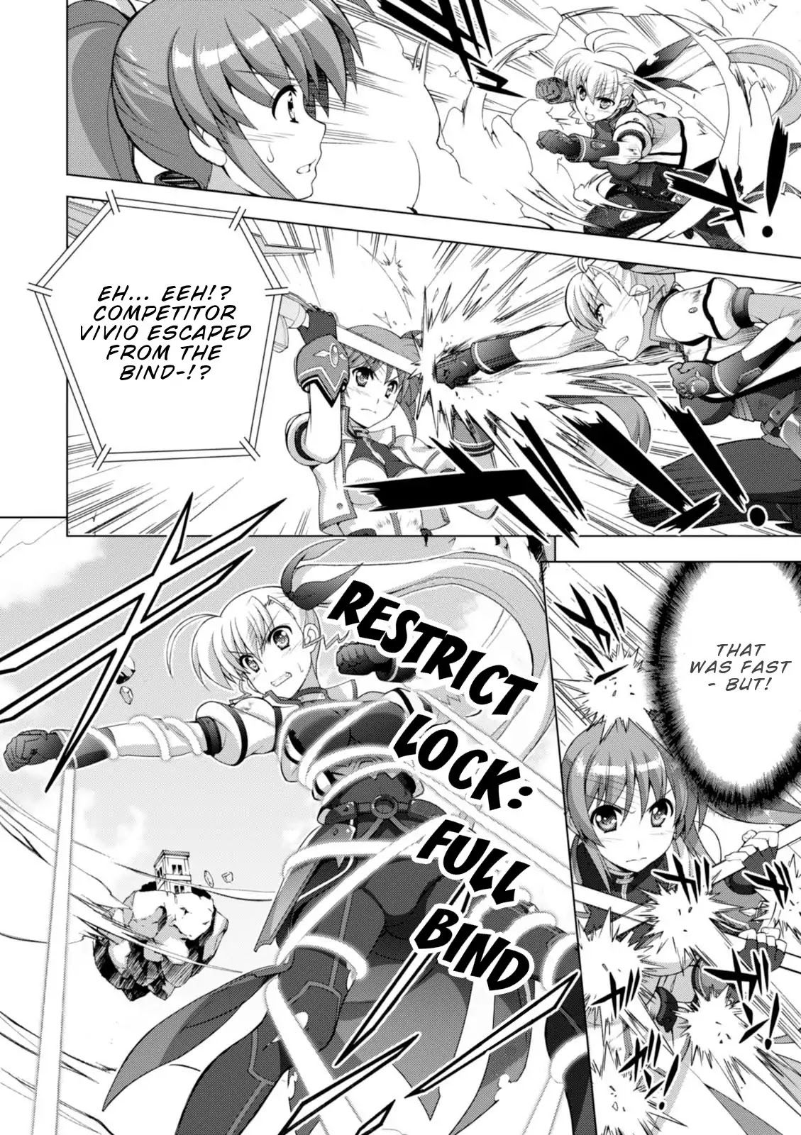 Mahou Shoujo Lyrical Nanoha Vivid Chapter 96 page 8 - Chapter 96: Tying Down