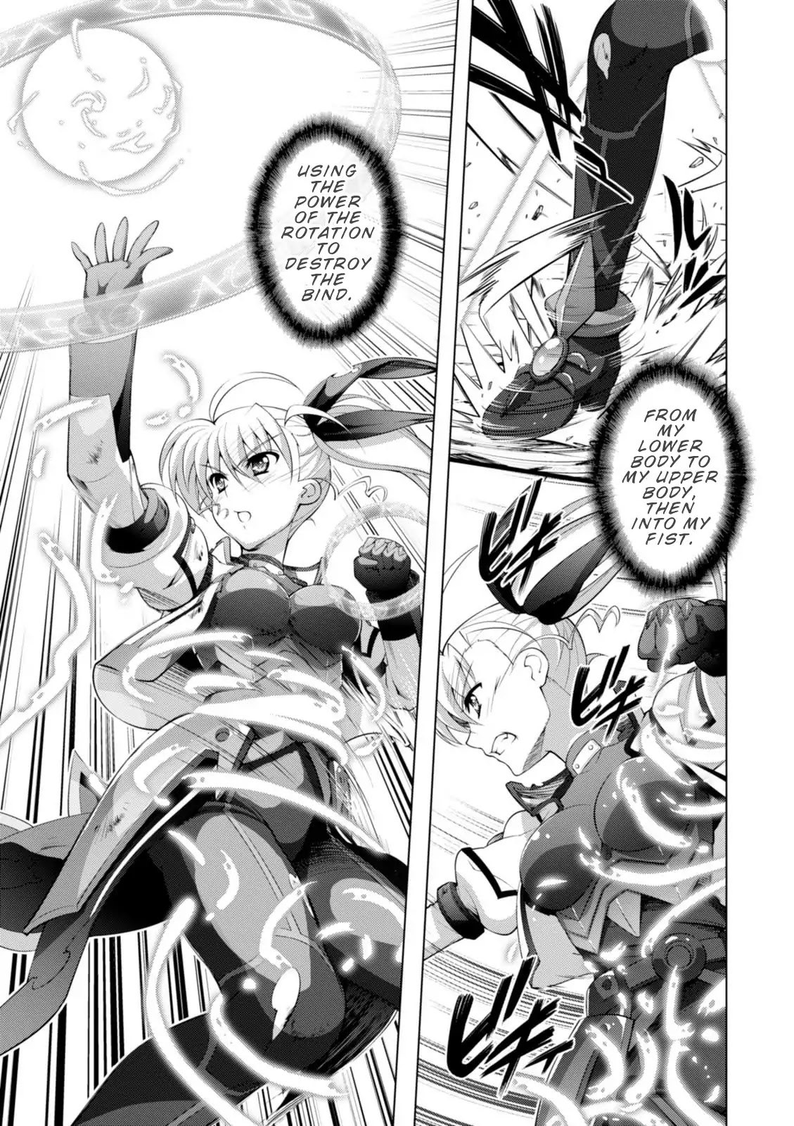 Mahou Shoujo Lyrical Nanoha Vivid Chapter 96 page 9 - Chapter 96: Tying Down