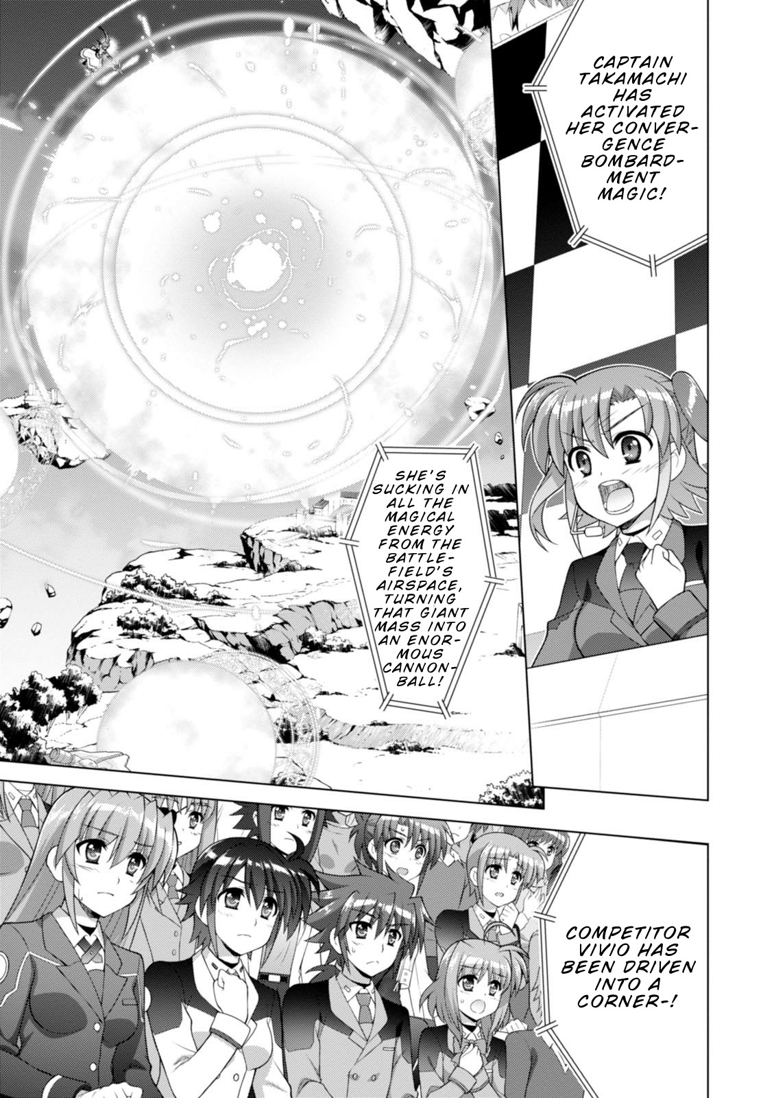 Mahou Shoujo Lyrical Nanoha Vivid Chapter 97 page 13 - Chapter 97: Breakthrough Flash