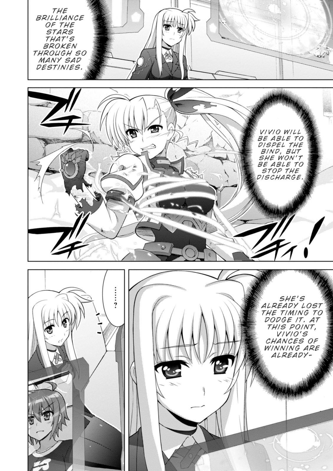 Mahou Shoujo Lyrical Nanoha Vivid Chapter 97 page 14 - Chapter 97: Breakthrough Flash