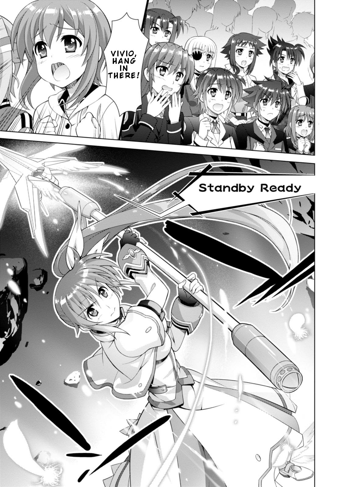 Mahou Shoujo Lyrical Nanoha Vivid Chapter 97 page 19 - Chapter 97: Breakthrough Flash