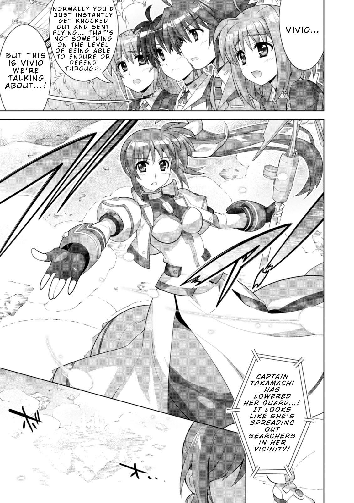 Mahou Shoujo Lyrical Nanoha Vivid Chapter 97 page 23 - Chapter 97: Breakthrough Flash