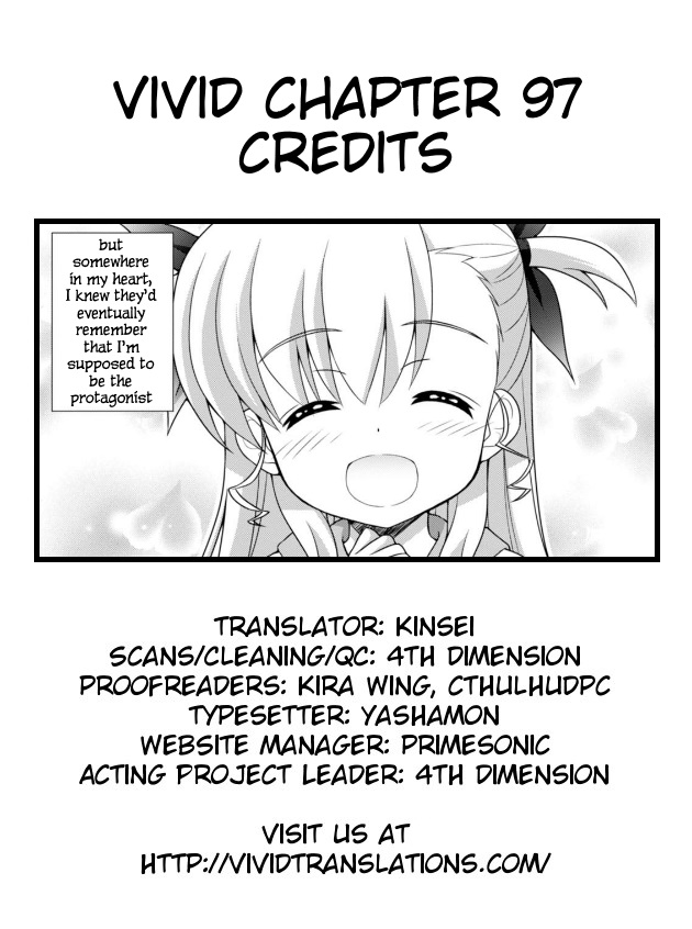 Mahou Shoujo Lyrical Nanoha Vivid Chapter 97 page 32 - Chapter 97: Breakthrough Flash