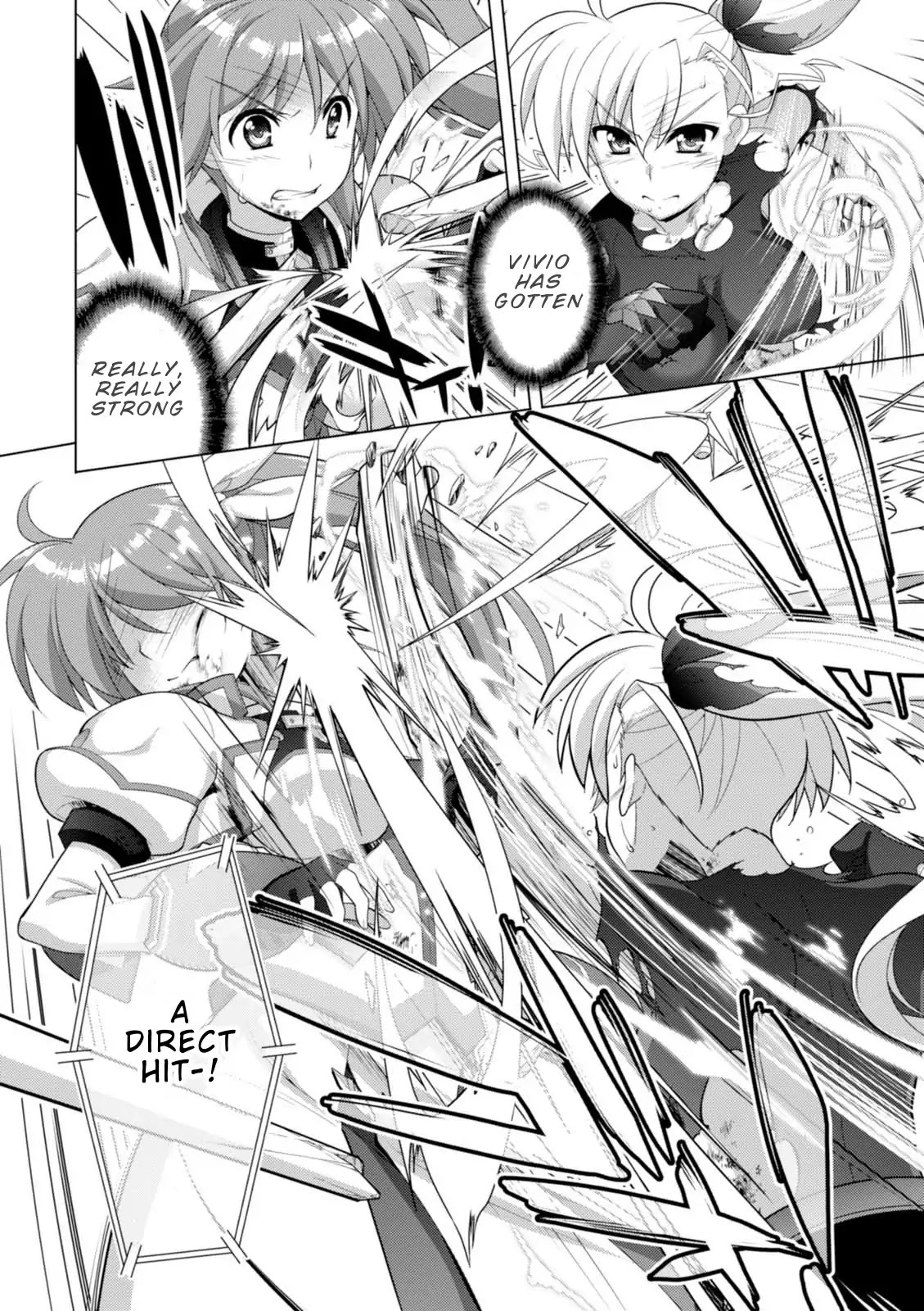 Mahou Shoujo Lyrical Nanoha Vivid Chapter 98 page 13 - Chapter 98: Rainbow Flash