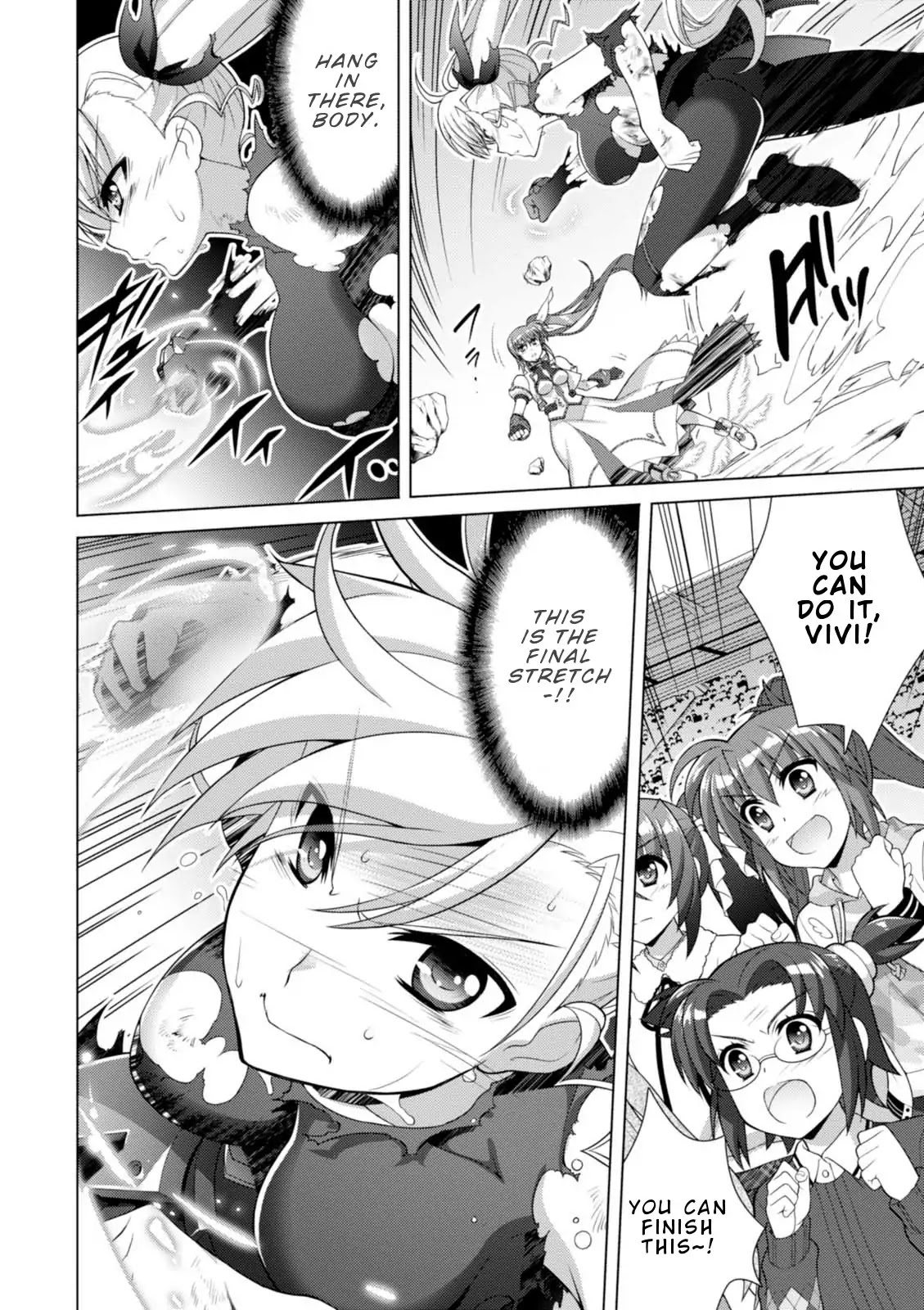 Mahou Shoujo Lyrical Nanoha Vivid Chapter 98 page 15 - Chapter 98: Rainbow Flash