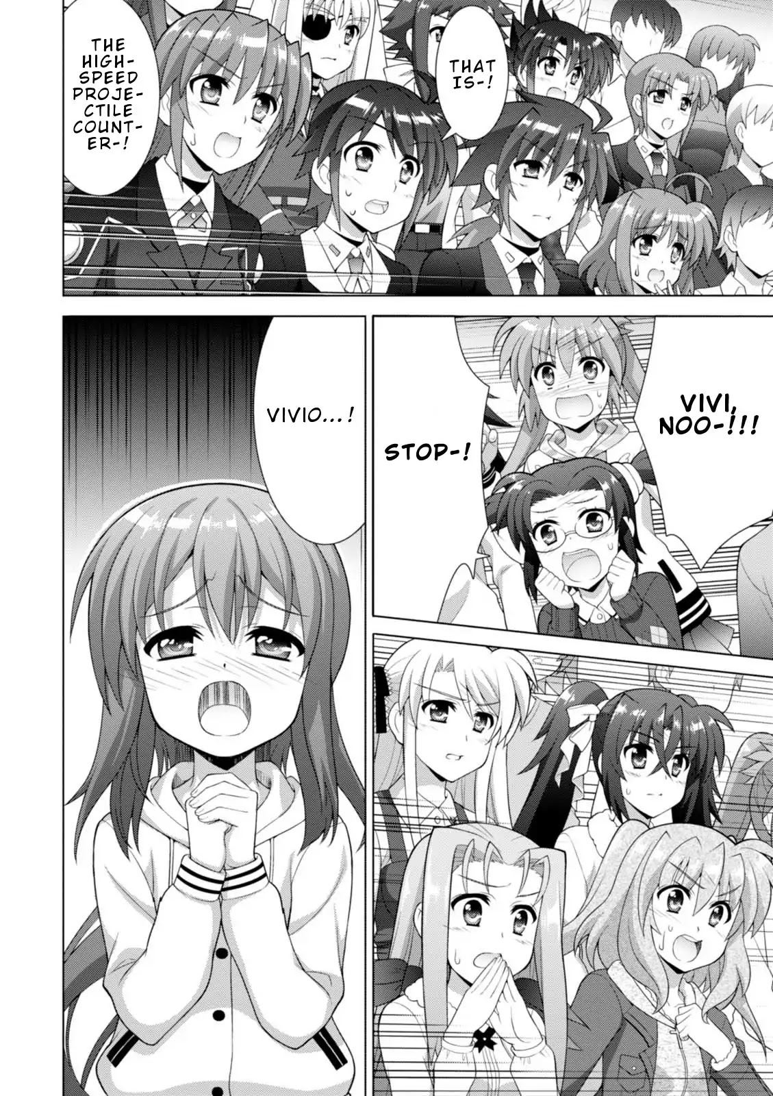 Mahou Shoujo Lyrical Nanoha Vivid Chapter 98 page 18 - Chapter 98: Rainbow Flash