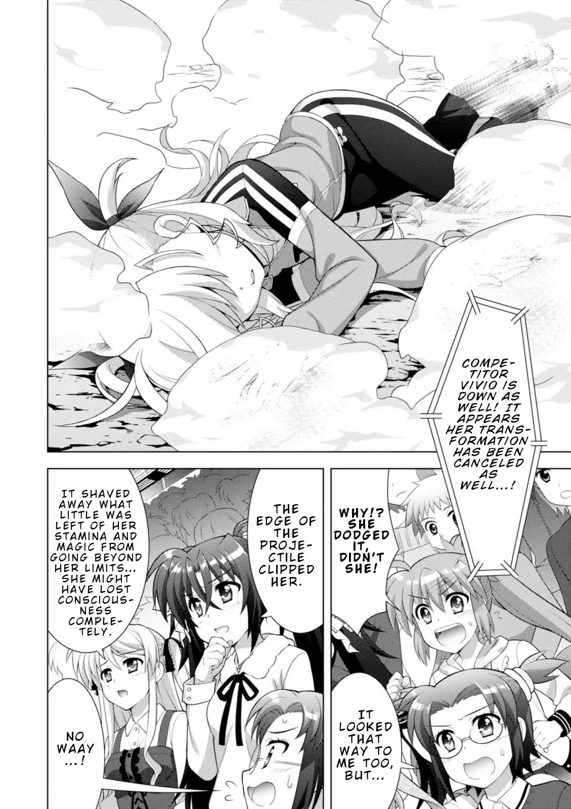 Mahou Shoujo Lyrical Nanoha Vivid Chapter 98 page 24 - Chapter 98: Rainbow Flash