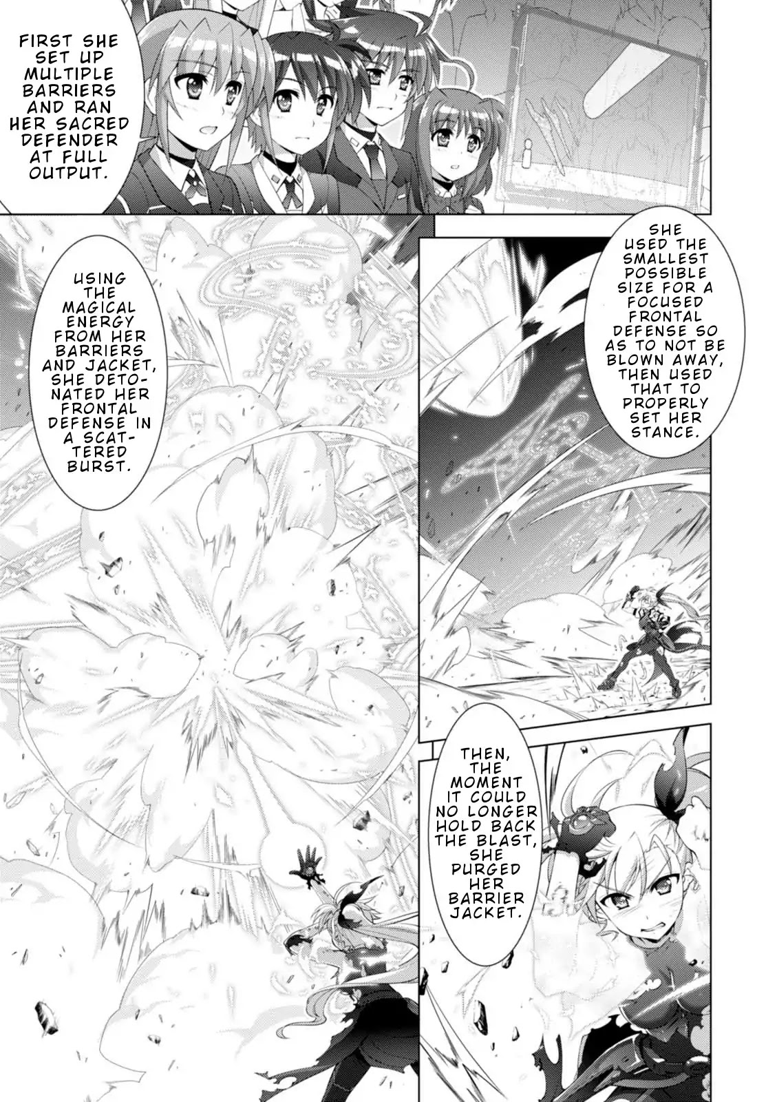 Mahou Shoujo Lyrical Nanoha Vivid Chapter 98 page 6 - Chapter 98: Rainbow Flash