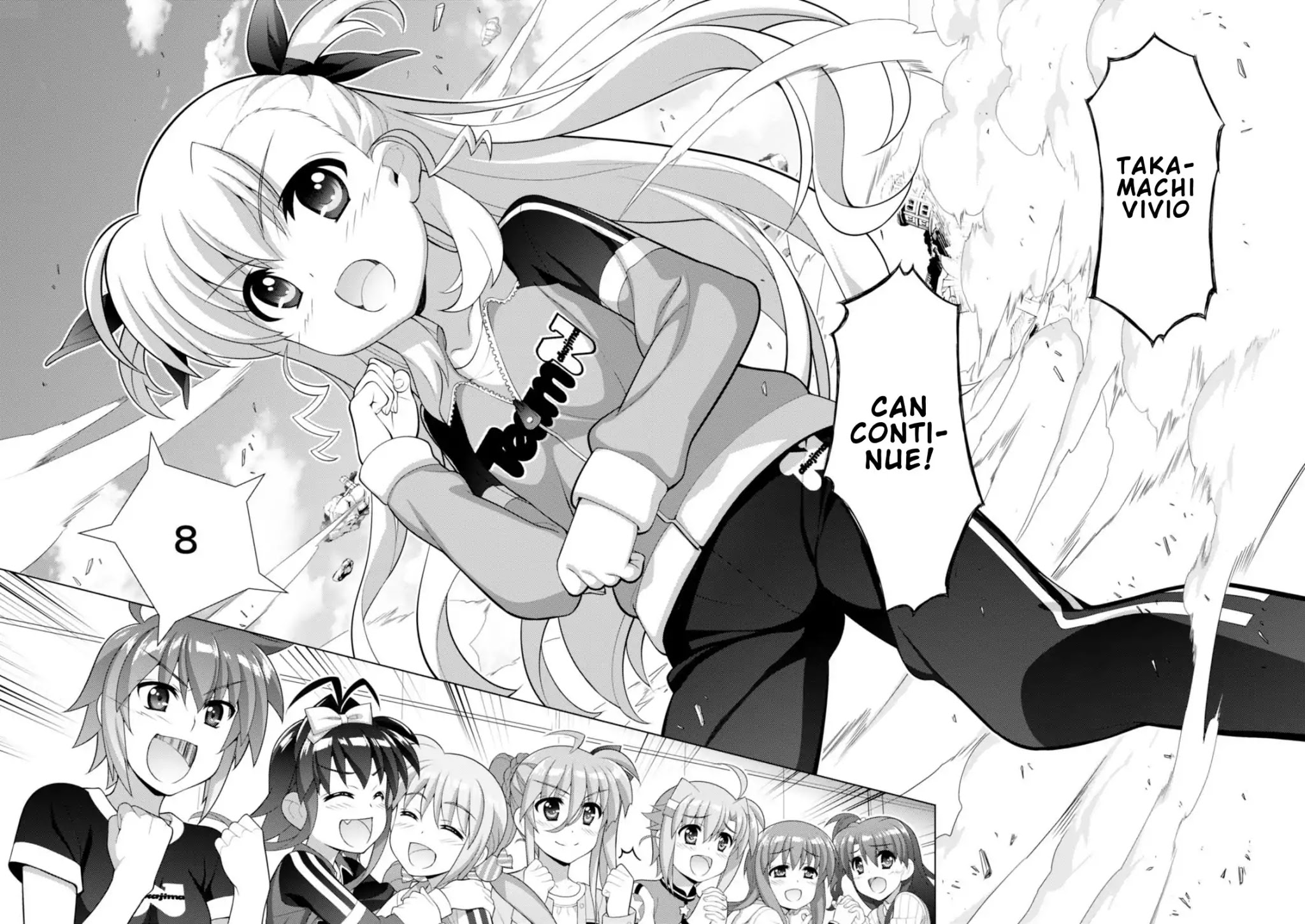 Mahou Shoujo Lyrical Nanoha Vivid Chapter 99 page 11 - Chapter 99: Glad to Be Back