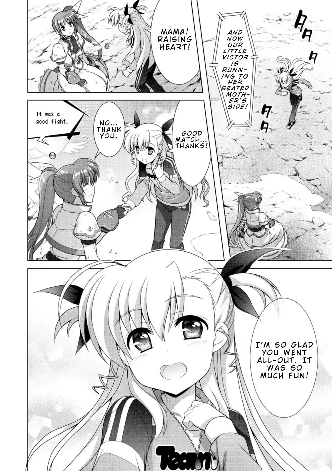Mahou Shoujo Lyrical Nanoha Vivid Chapter 99 page 15 - Chapter 99: Glad to Be Back